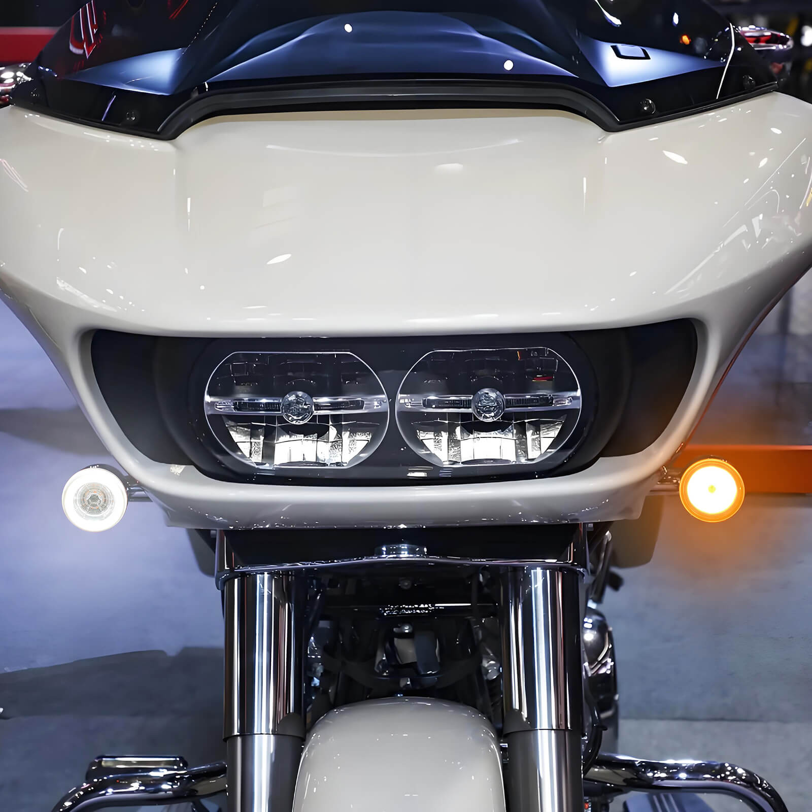 1157 LED Turn Signal Indicator Front&Rear Bullet Lights for Harley Touring Softail Dyna