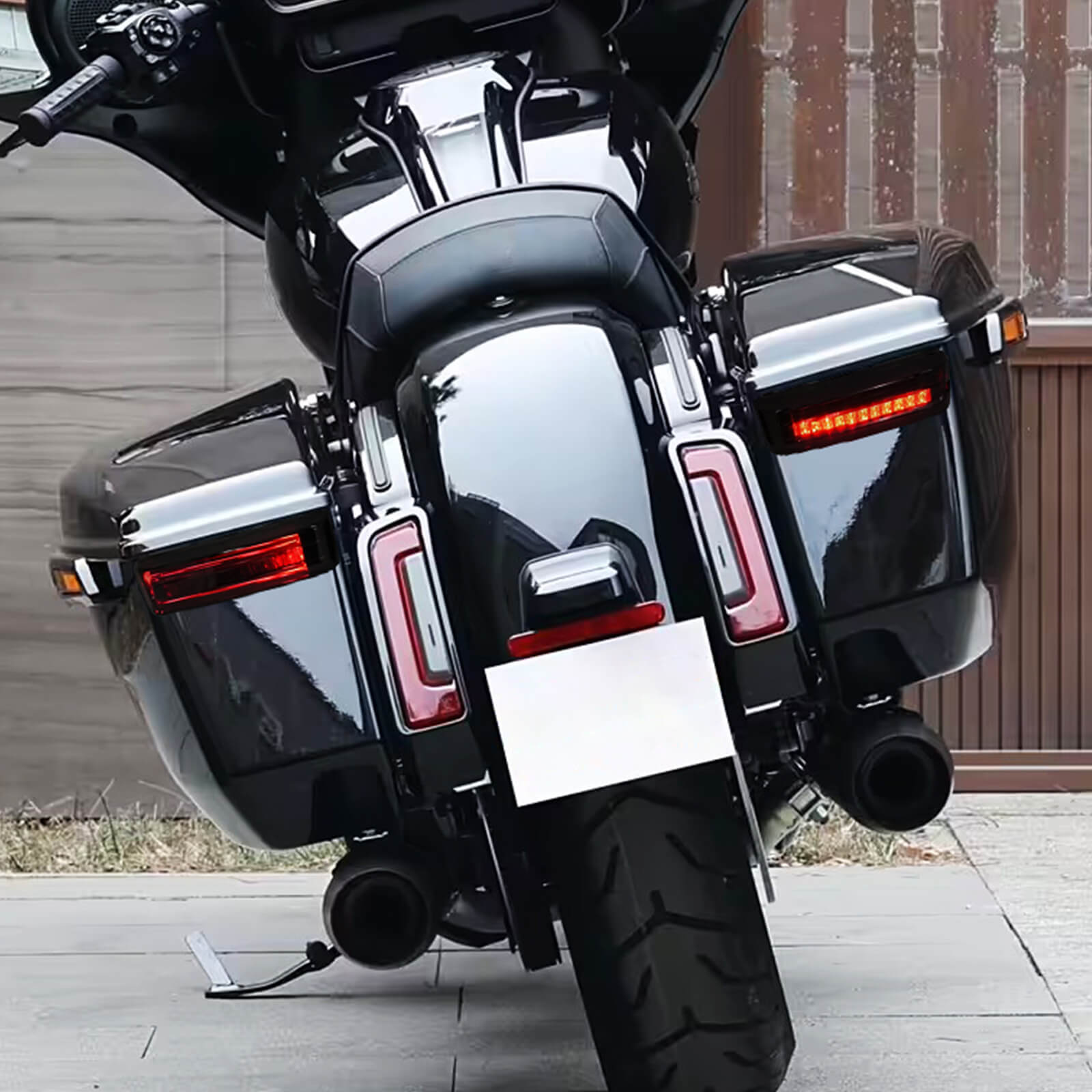 LED Saddlebag Brake Light Turn Signal For Harley Touring CVO Road Street Glide 2023-Up