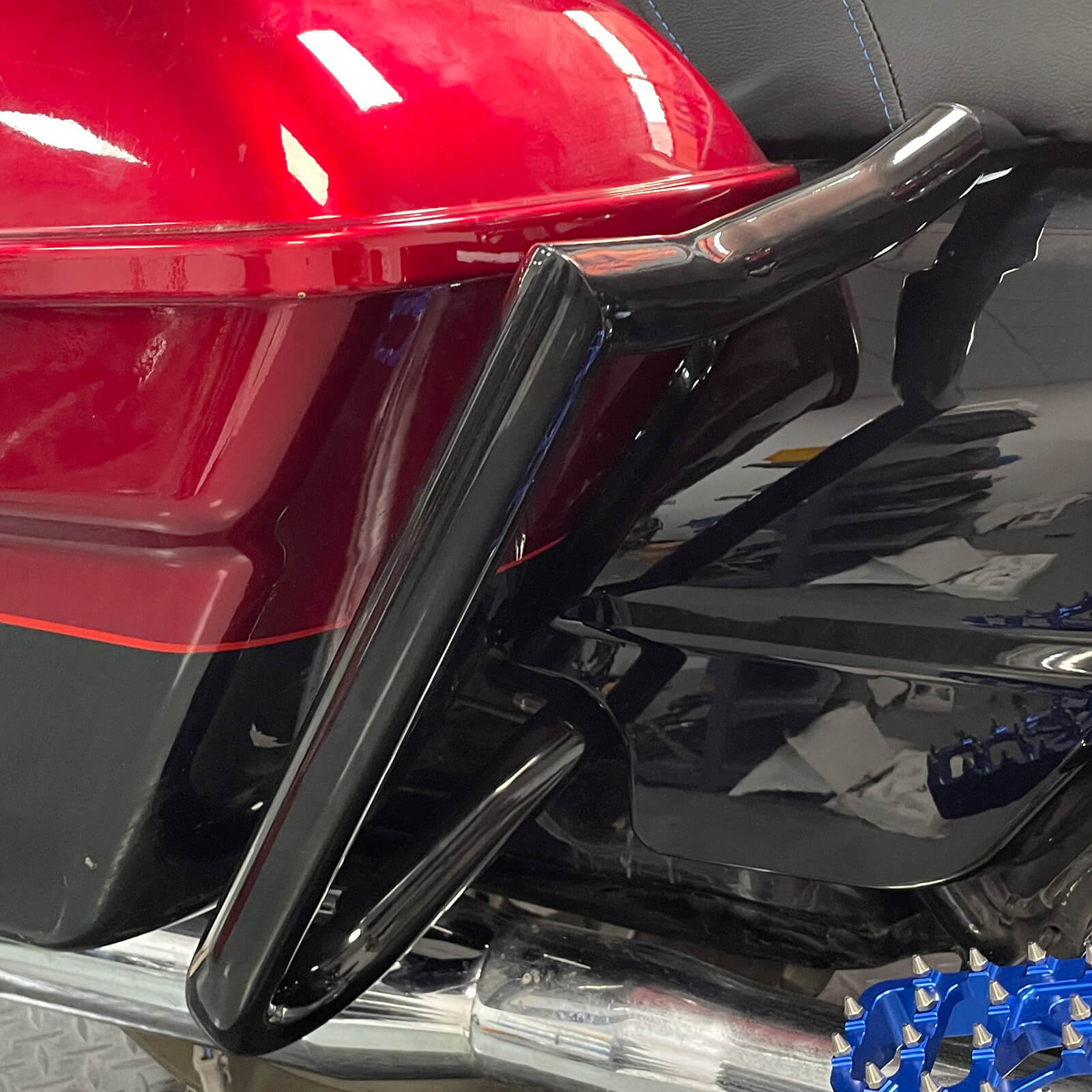 Motorcycle Saddle Bag Guards Crash Bars For Harley Touring 2014-2023 | Mactions