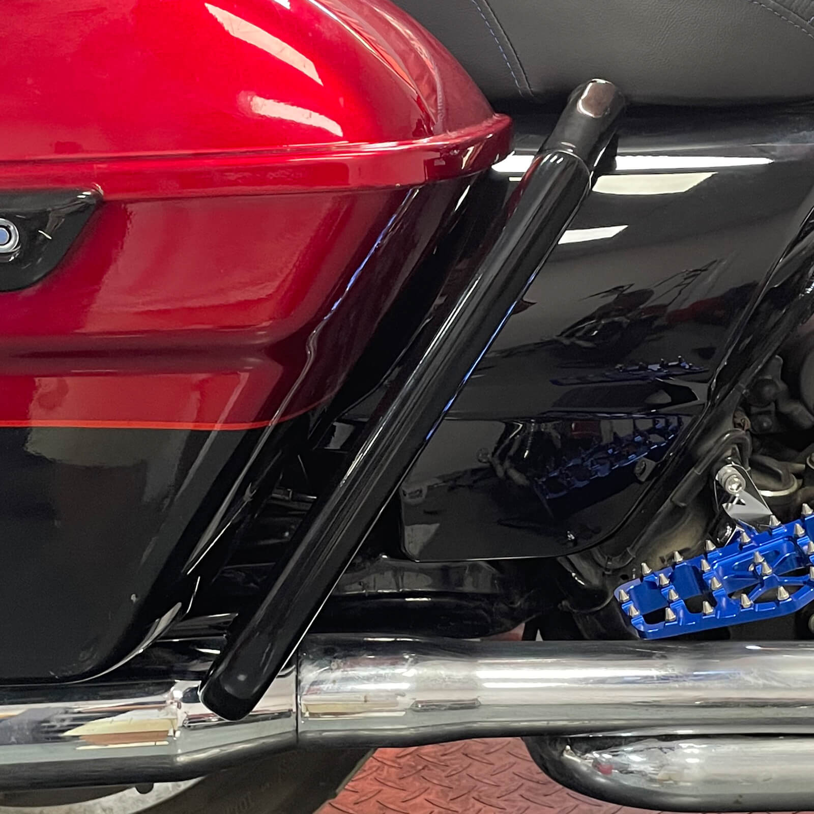 Motorcycle Saddle Bag Guards Crash Bars For Harley Touring 2014-2023 | Mactions