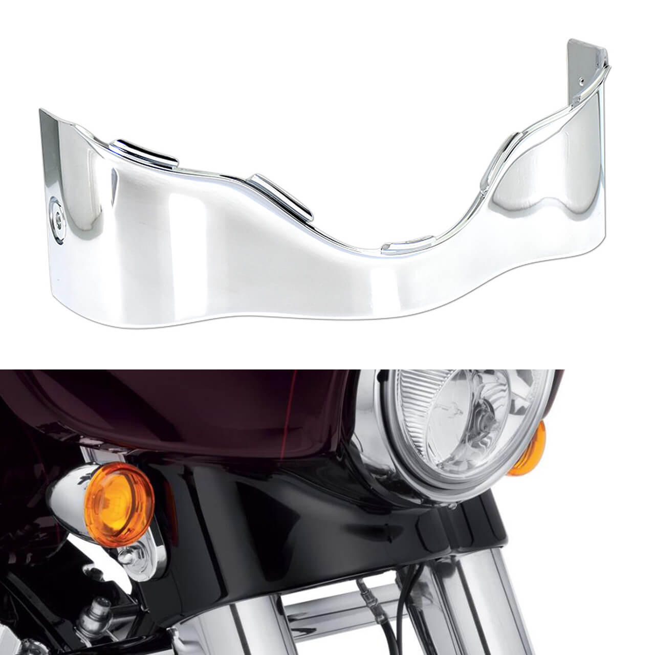 Batwing ABS Lower Trim Skirt Fairing for Harley Touring '14-'16 | Mactions