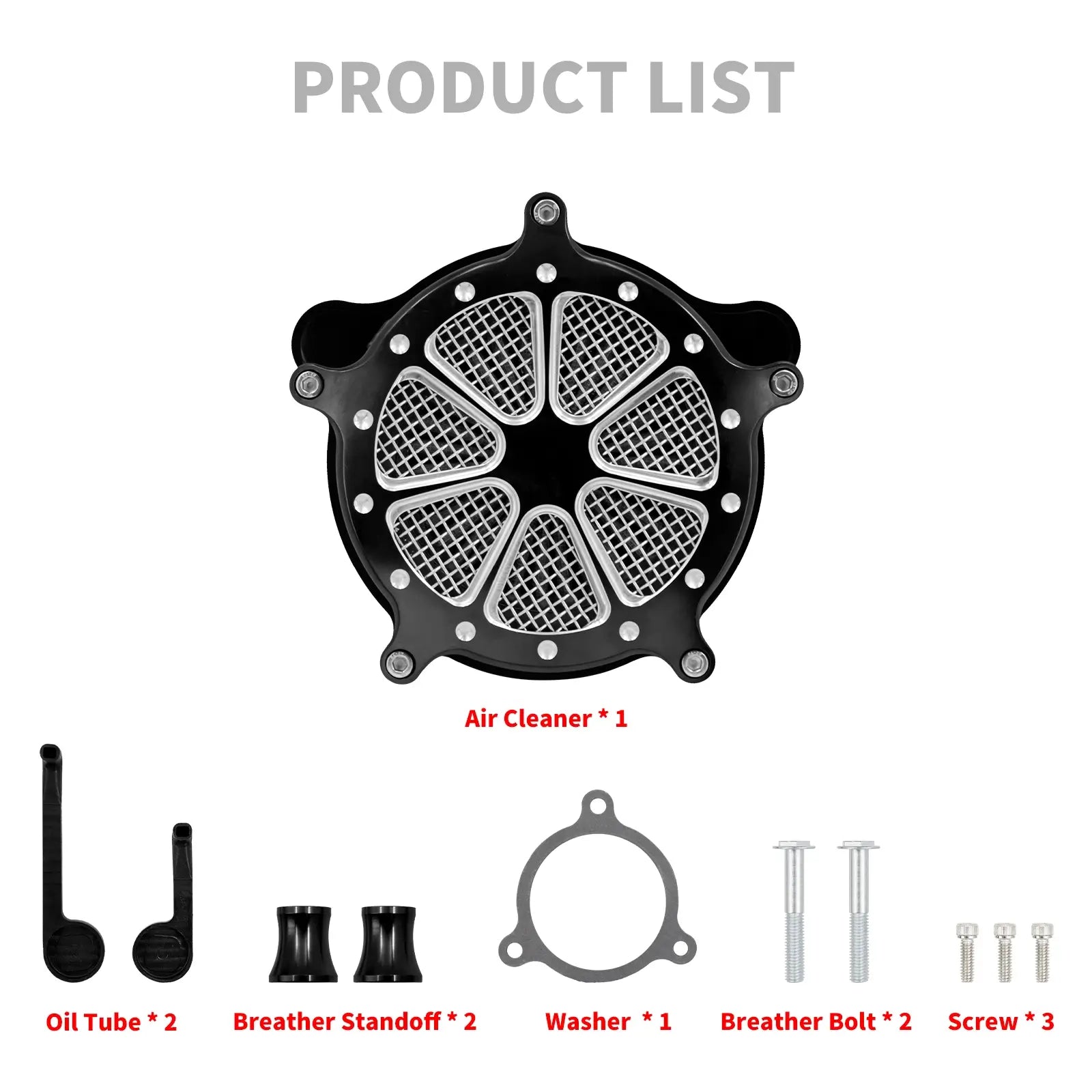 AF000705 mactions Air Cleaner Filter For Harley softail
