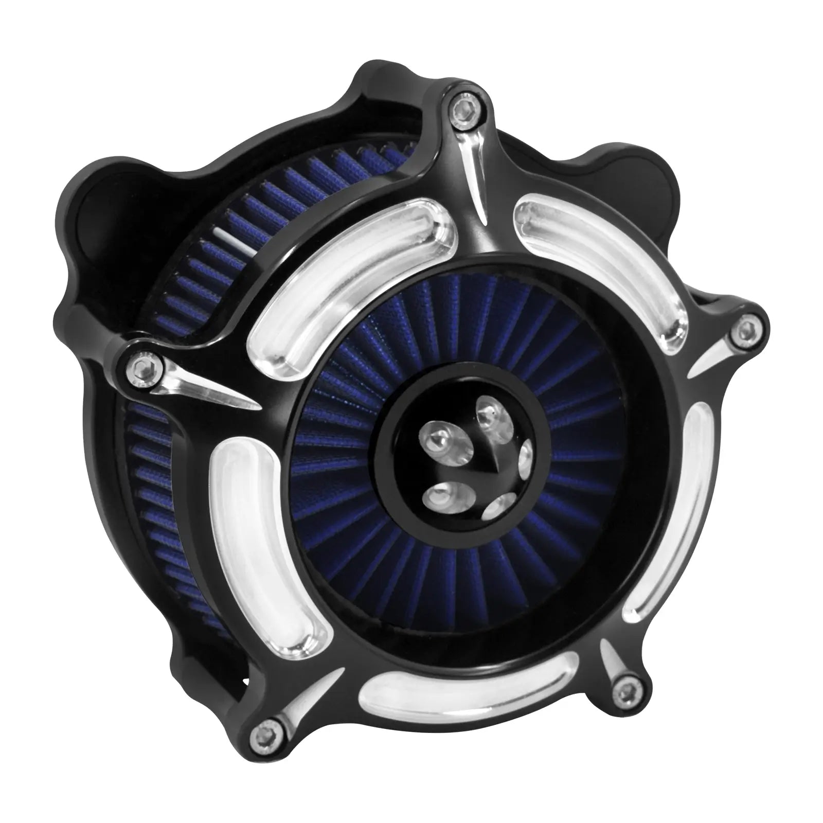 Air Cleaner Spike Intake Blue Element For Harley Trike Touring '08-'16 | Mactions