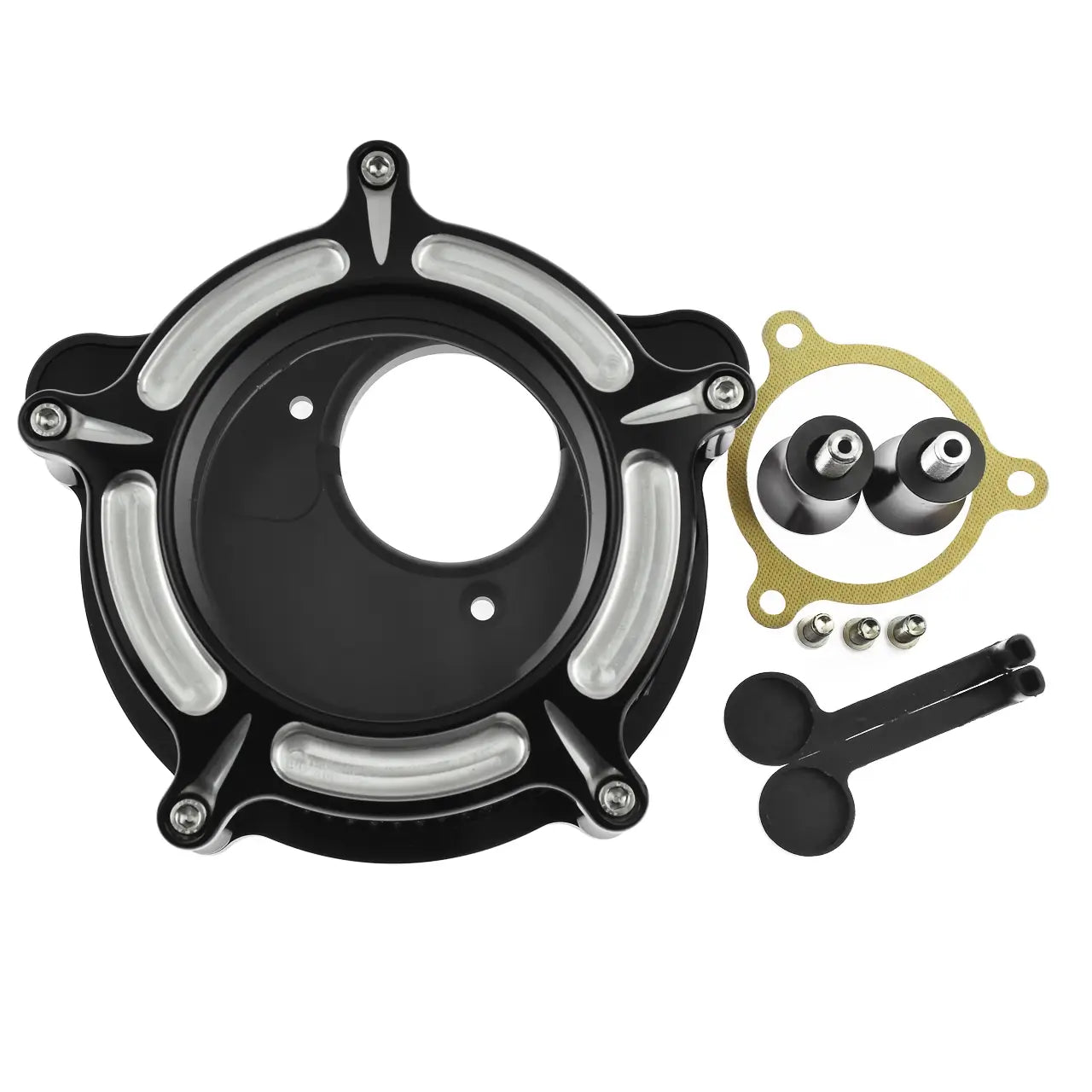 Clear Air Cleaner Filter Intake For Harley '08-'16 Touring '17 Softail Dyna | Mactions