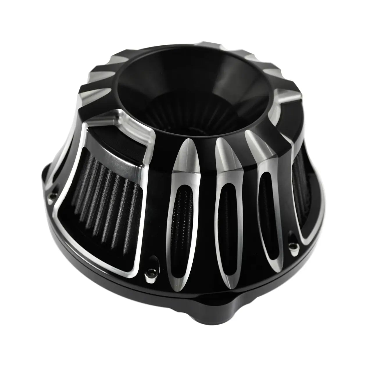 AF005801 mactions Hollow Air Cleaner Gray Intake Filter Fit Sportster