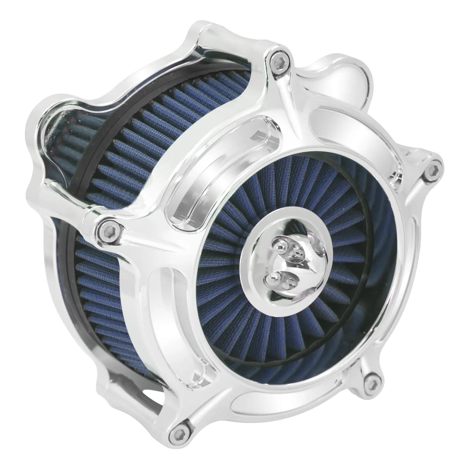 Air Cleaner Spike Intake Blue Element For Harley Trike Touring '08-'16 | Mactions