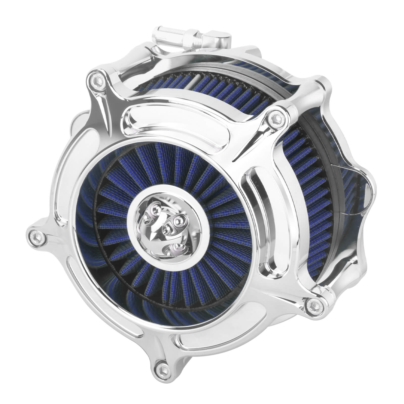 Stripe Style CNC Air Cleaner Red Intake Kit for Harley Touring CVO & Softail '23-'25 | Mactions