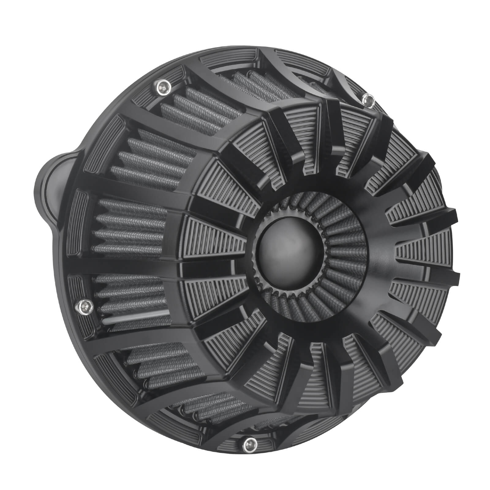 Black Air Cleaner Grey Intake Filter for Harley CVO '23-'25 Softail '25 | Mactions