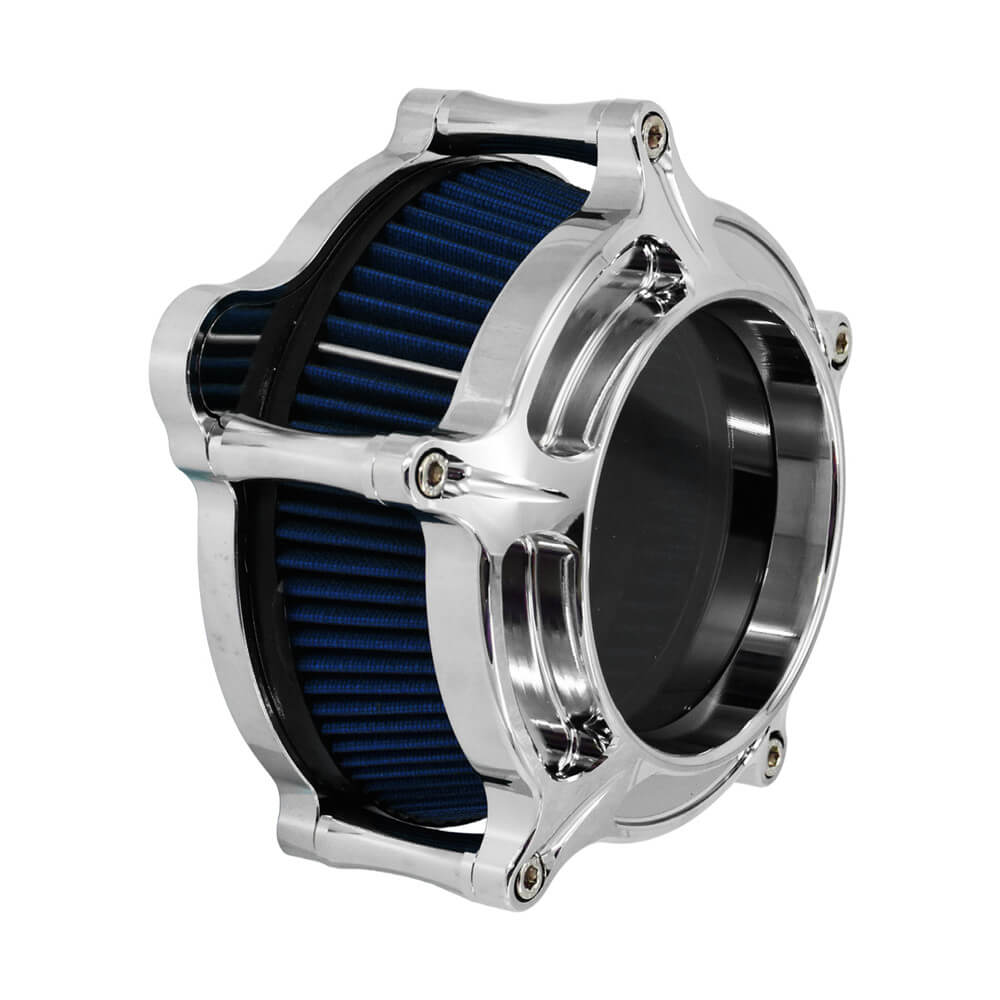 AF007001-harley-sportster-cnc-air-filter-blue-intake