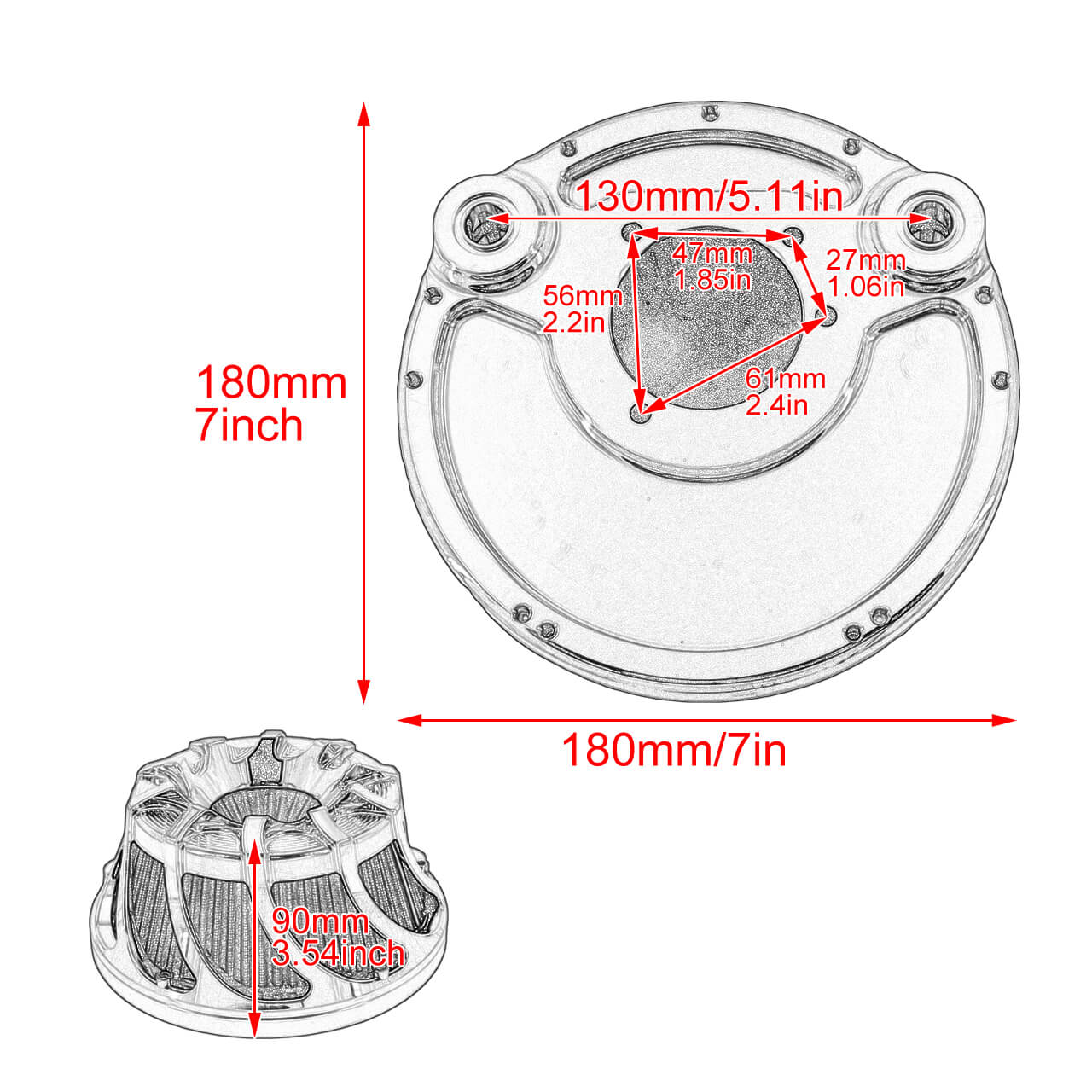 AF007501-harley-sportster-cnc-air-filter-size