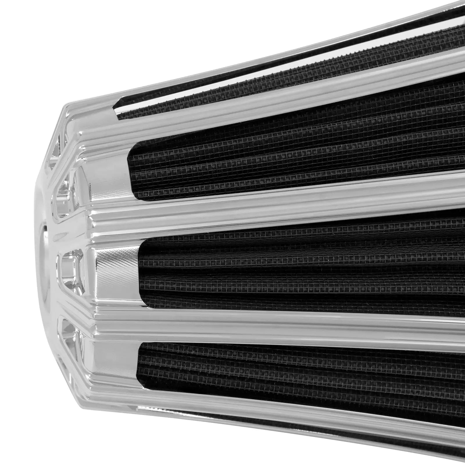 AF007808 mactions Stripe Sucker Air Cleaner chrome details