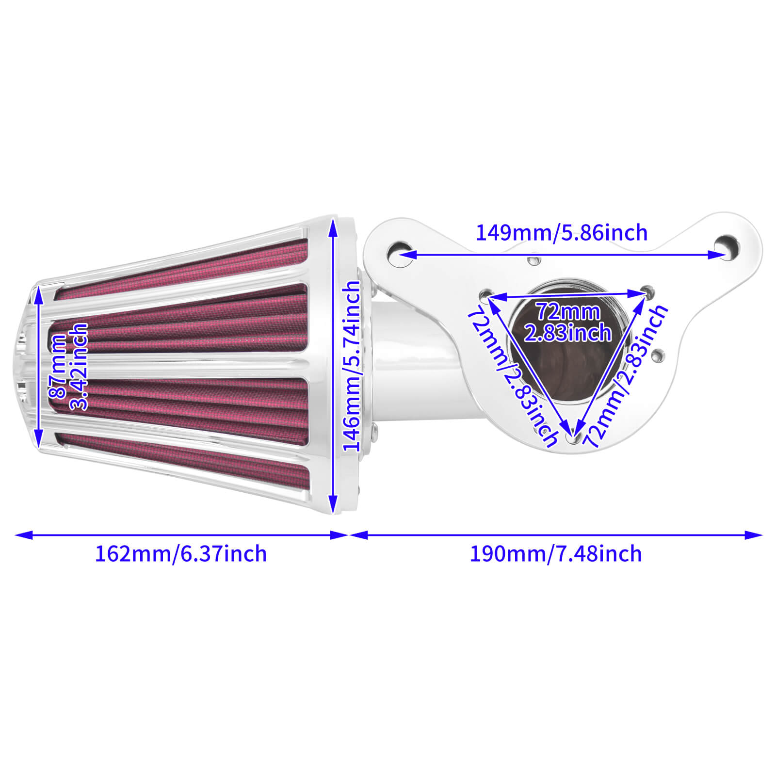 Unleash the True Power of Your Motorcycle with Mactions Air Filter