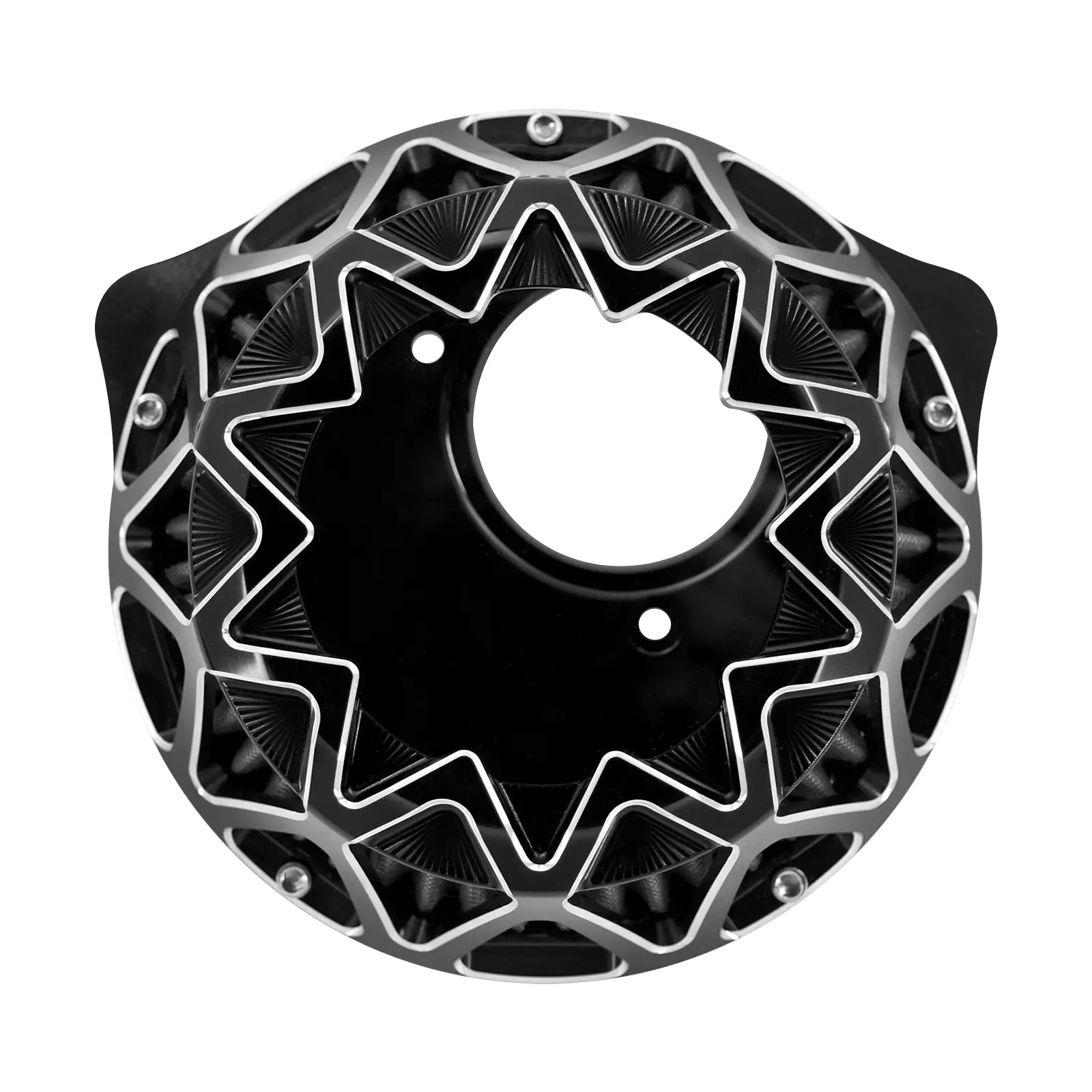 AF008404 mactions CNC Star Air Filter Cleaner Gray Intake For Harley