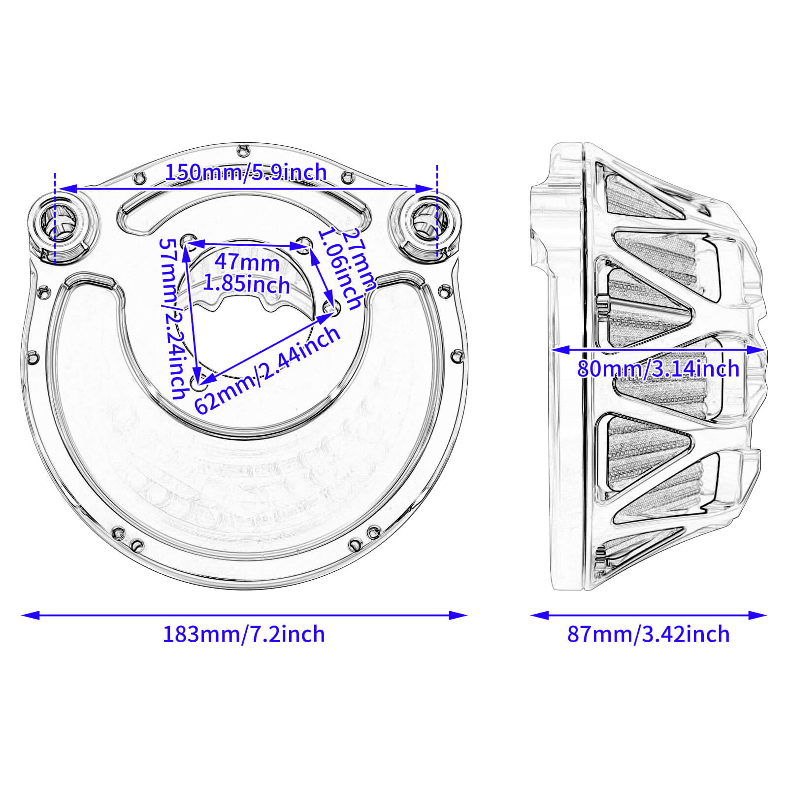 AF008502-harley-air-cleaner-grey-intake-for-dyna-size