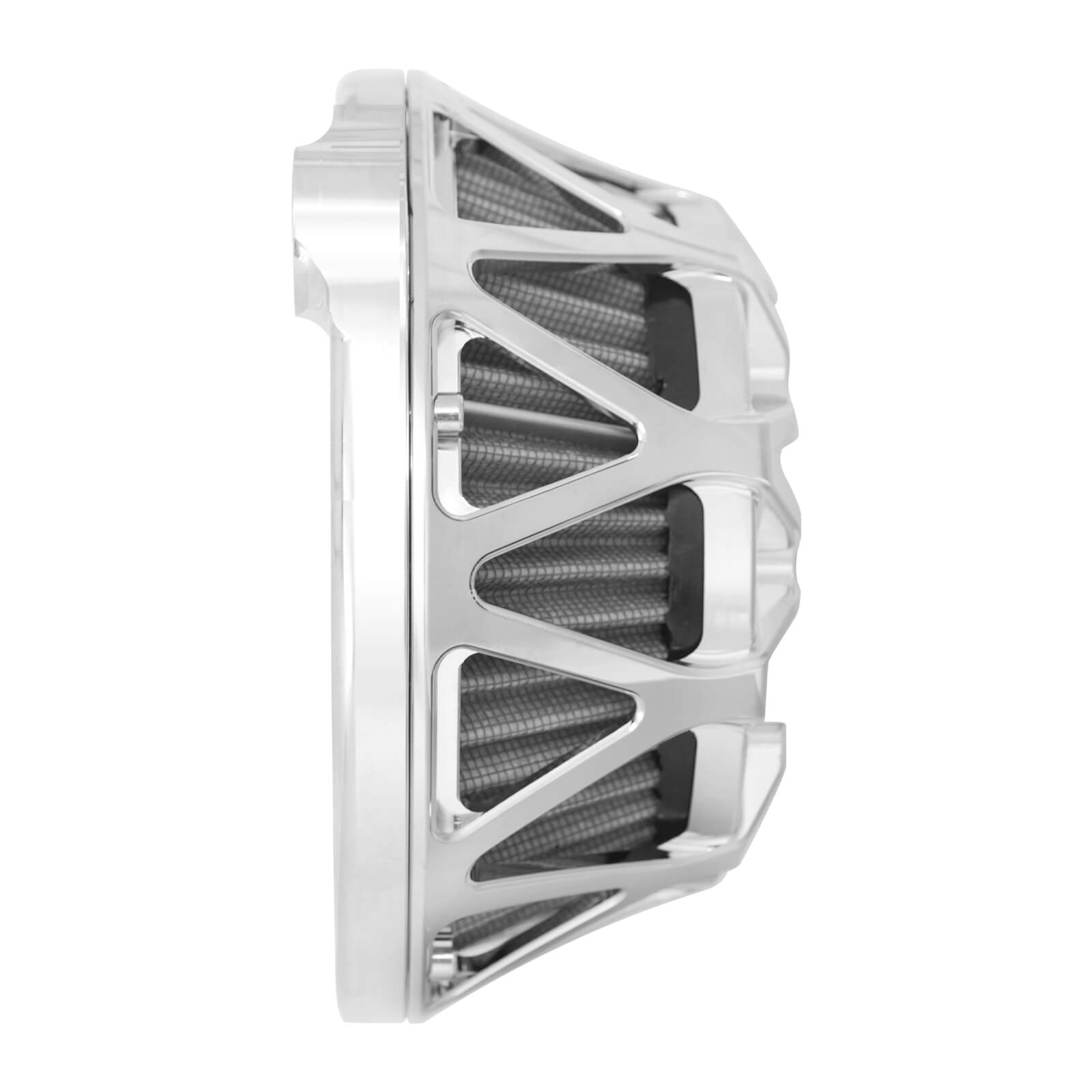 Air Filter Cleaner Grey Intake For Harley Dyna Touring Glide Softail | Mactions