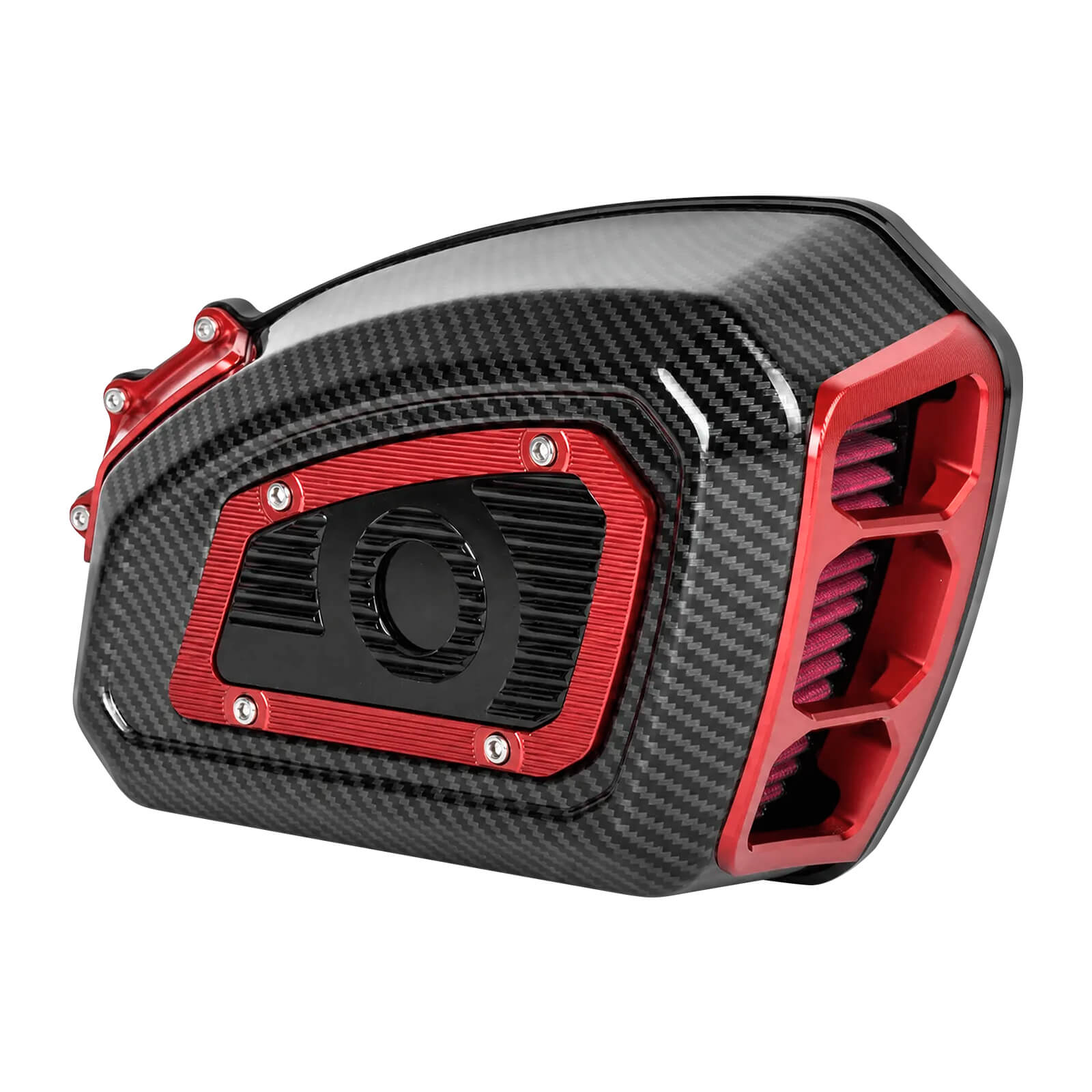 AF009706 mactions Carbon Look Air Cleaner Filter for Harley Sportster XL '04-'22