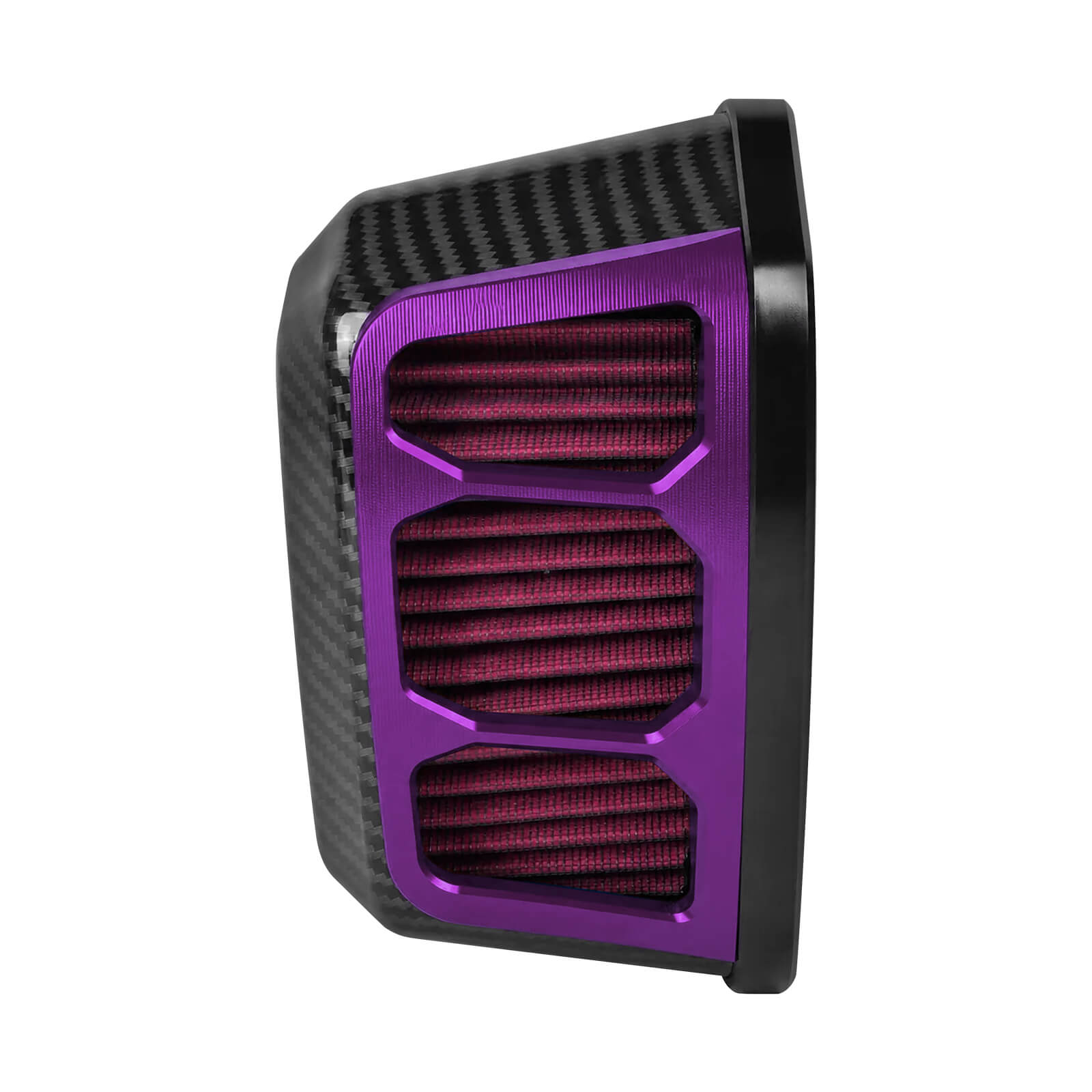 AF009721 mactions Carbon Look Air Cleaner red intake Filter for Harley Sportster XL 2014