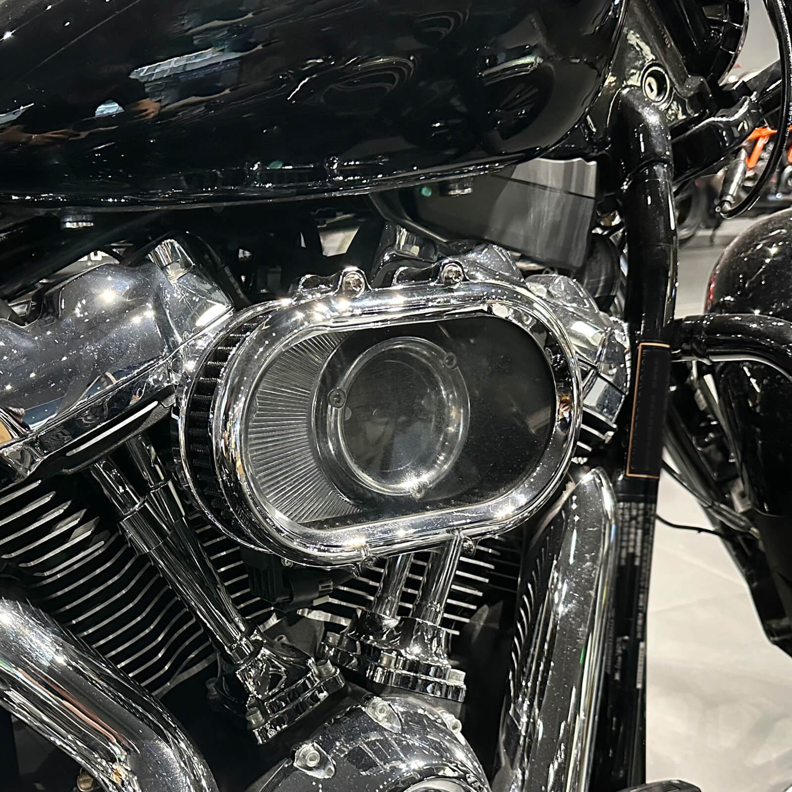 AF009802 mactions Motorcycle Air Cleaner for harley touring softail