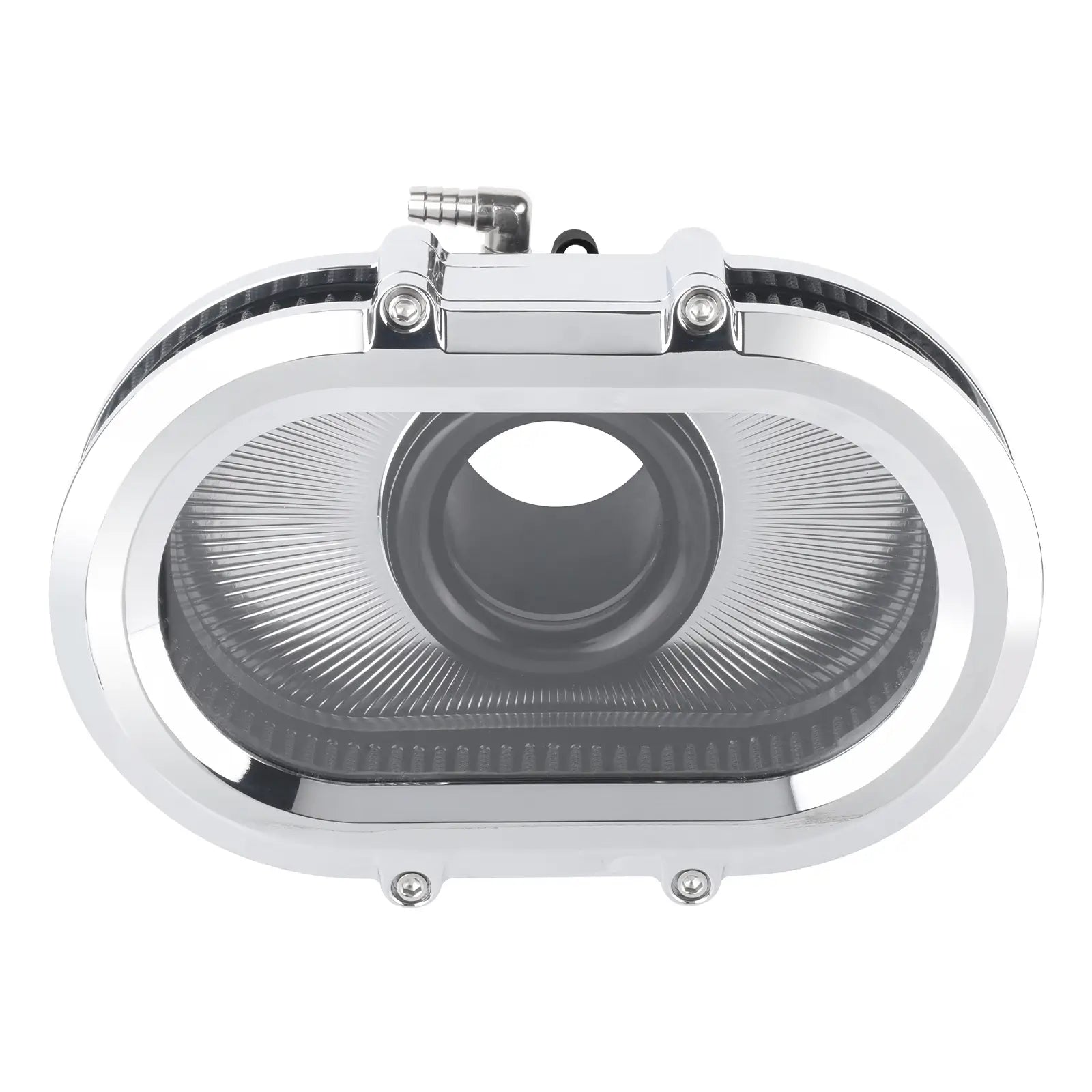 AF009802 mactions Motorcycle Air Cleaner for harley touring softail - chrome