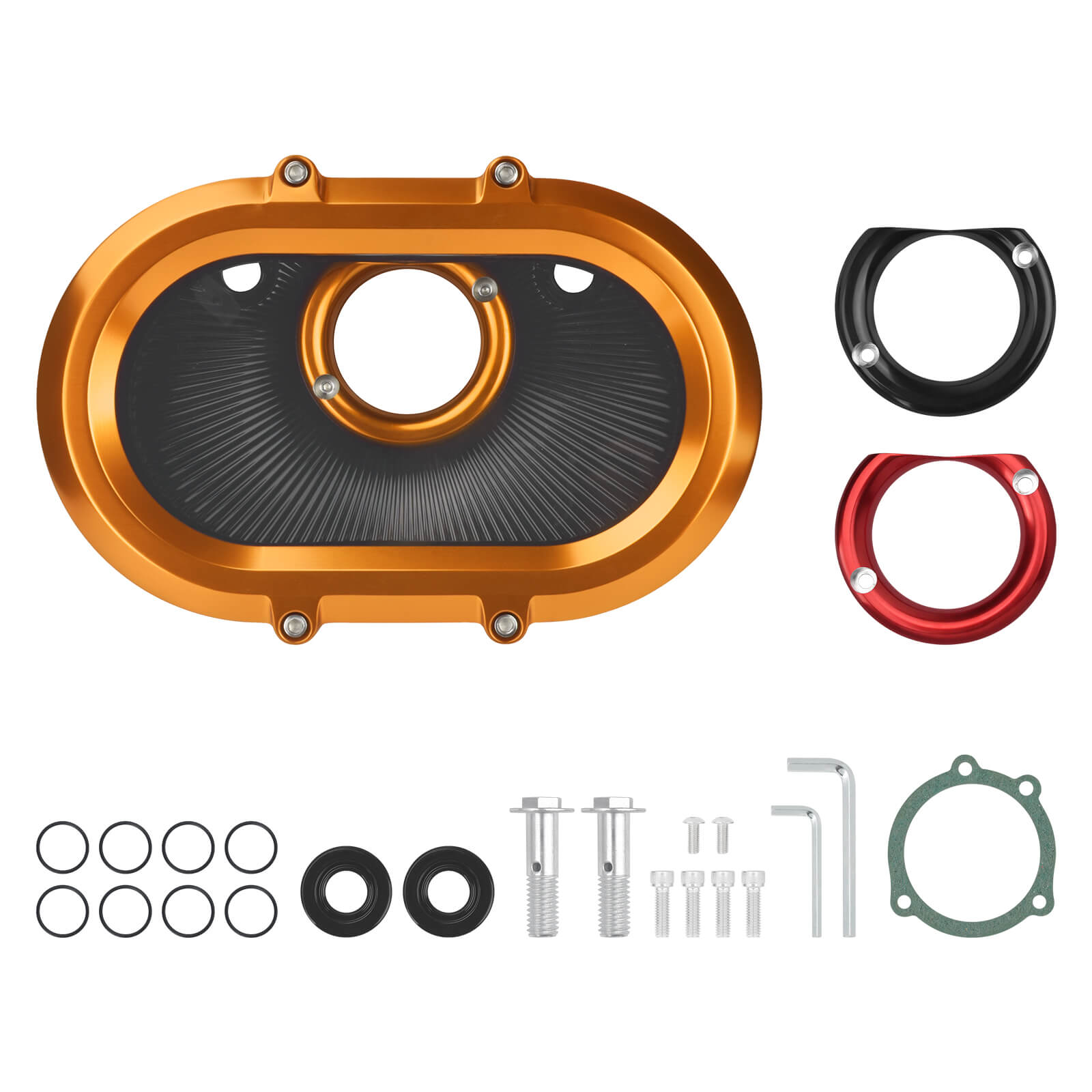 High-Flow Motorcycle Air Filter Kit for Sportster XL '04-'22 | Mactions