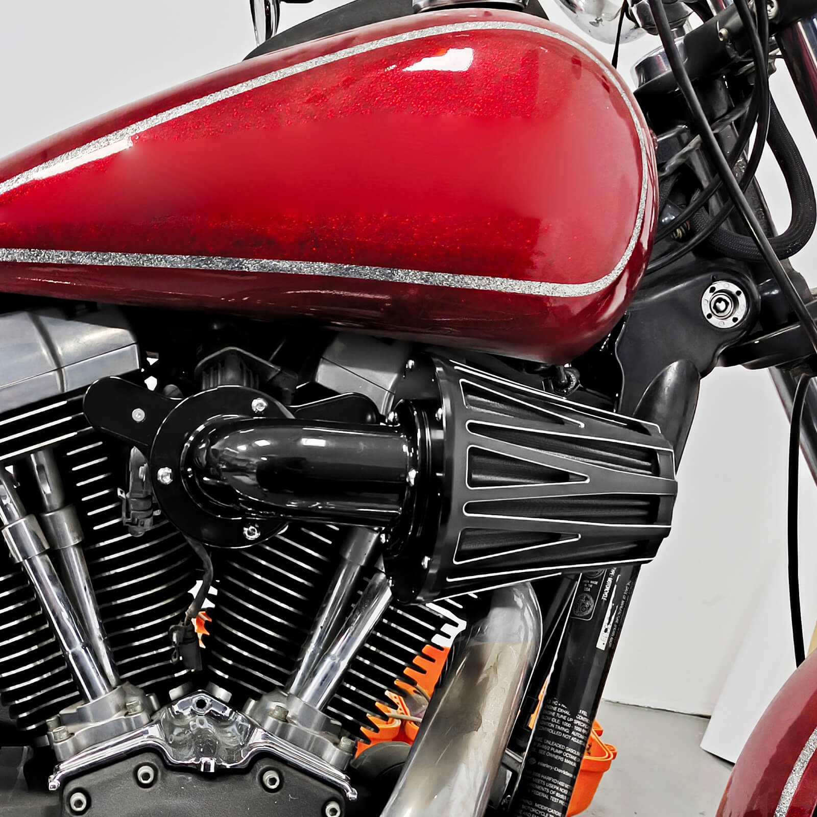 AF009906 mactions CNC Air Cleaner Filter Fit Harley Touring road glide - effect