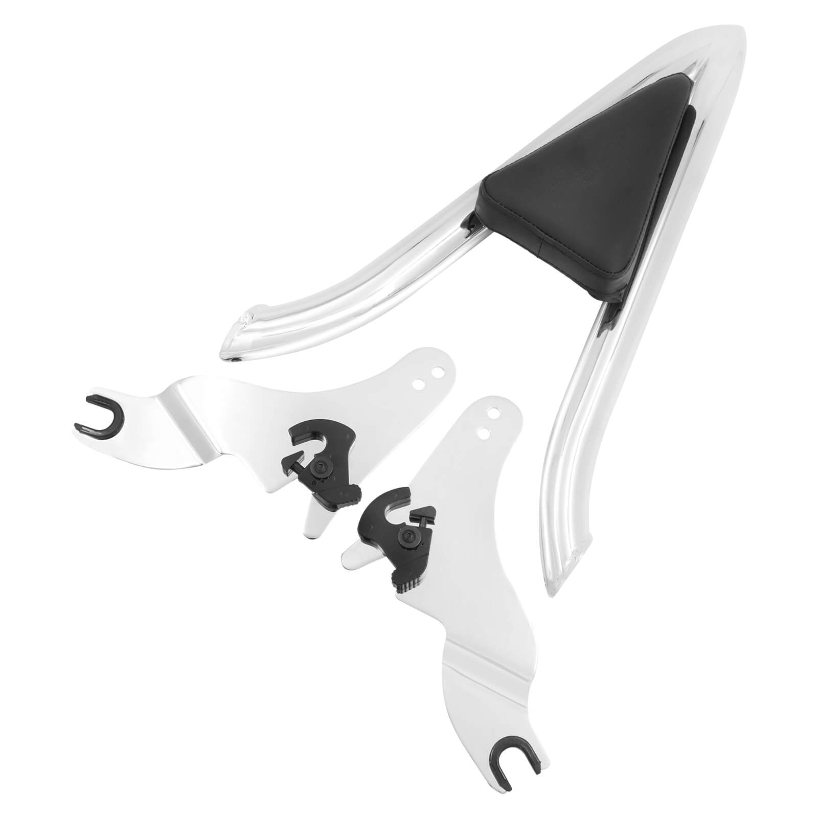 22" Detachable Passenger Backrest Sissy Bar For Harley Touring '09-'25 | Mactions