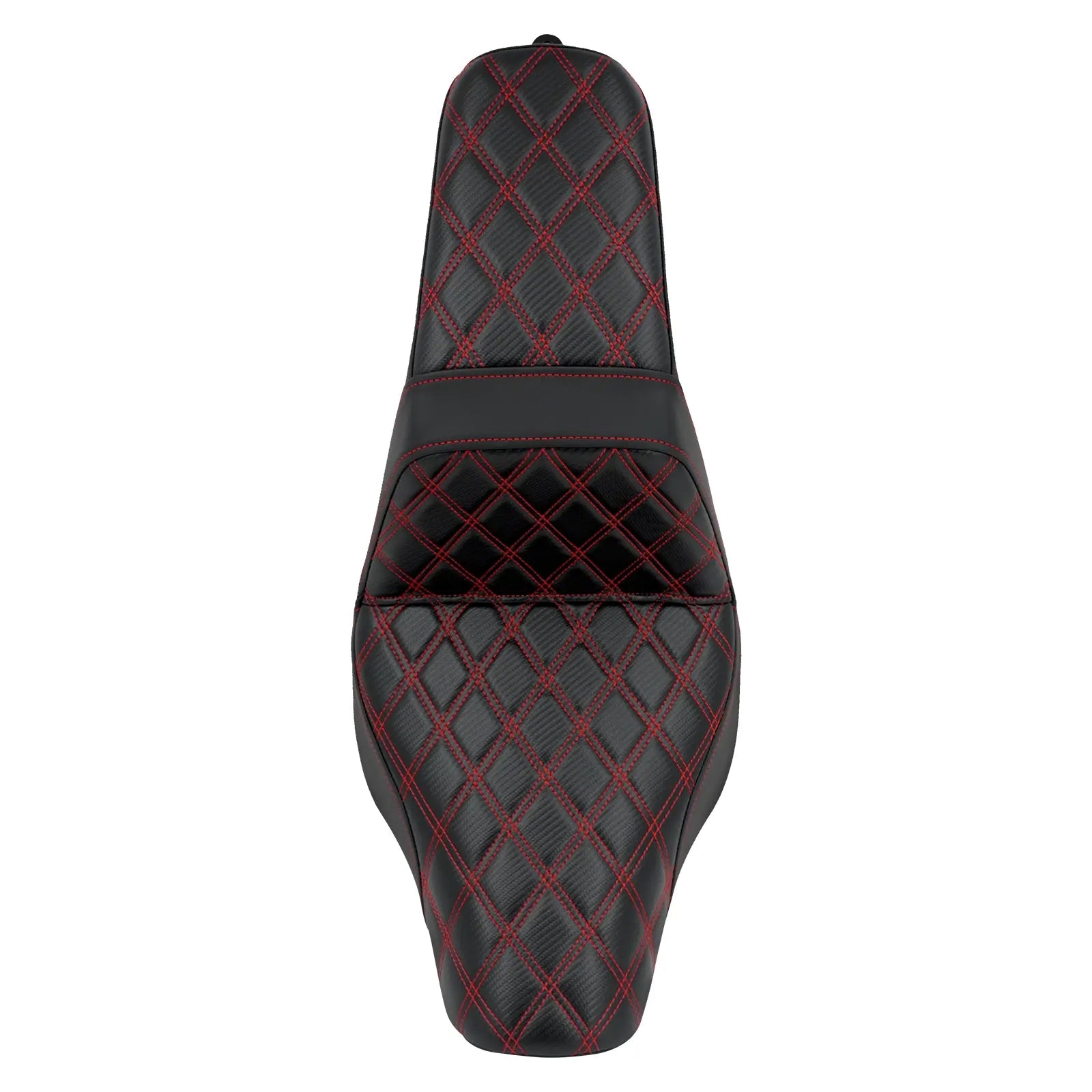 CB013404 mactions Rider Passenger Step Up Seat red stitching