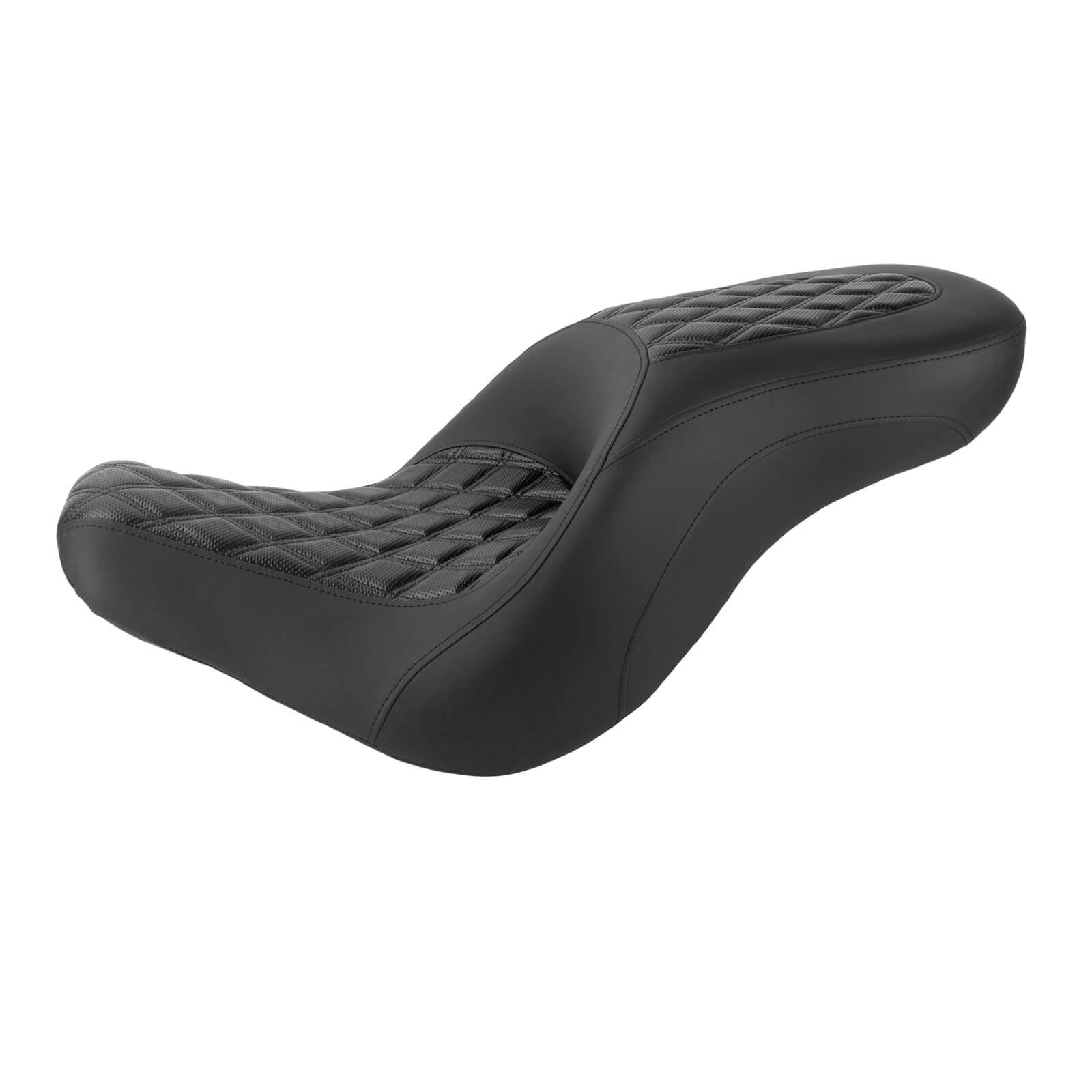 Rider Passenger Two Up Cushion Seat For Harley Softail Sport Glide Low Rider S ST '18-'24