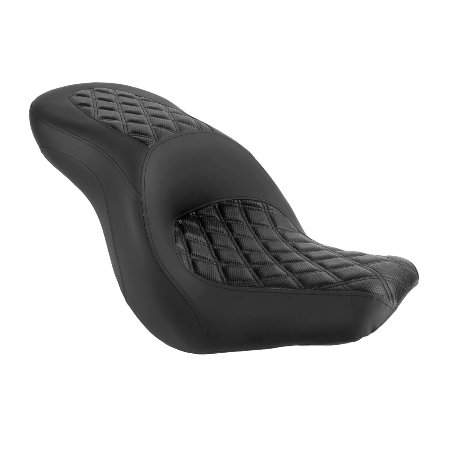 Rider Passenger Two Up Cushion Seat For Harley Softail Sport Glide Low Rider S ST '18-'24