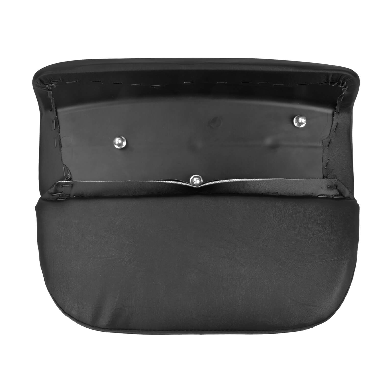 CB013701 Mactions Passenger Backrest Pad For Harley Touring Chopped Tour Pak '14-'25