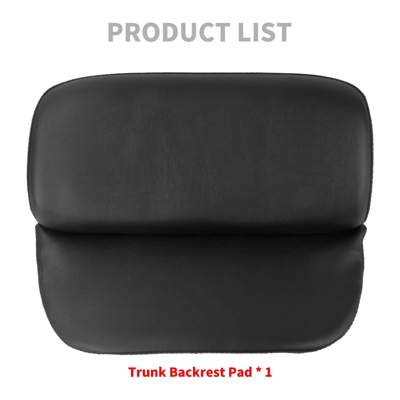 CB013701 Mactions Passenger Backrest Pad For Harley Touring Chopped Tour Pak '14-'25 Product List
