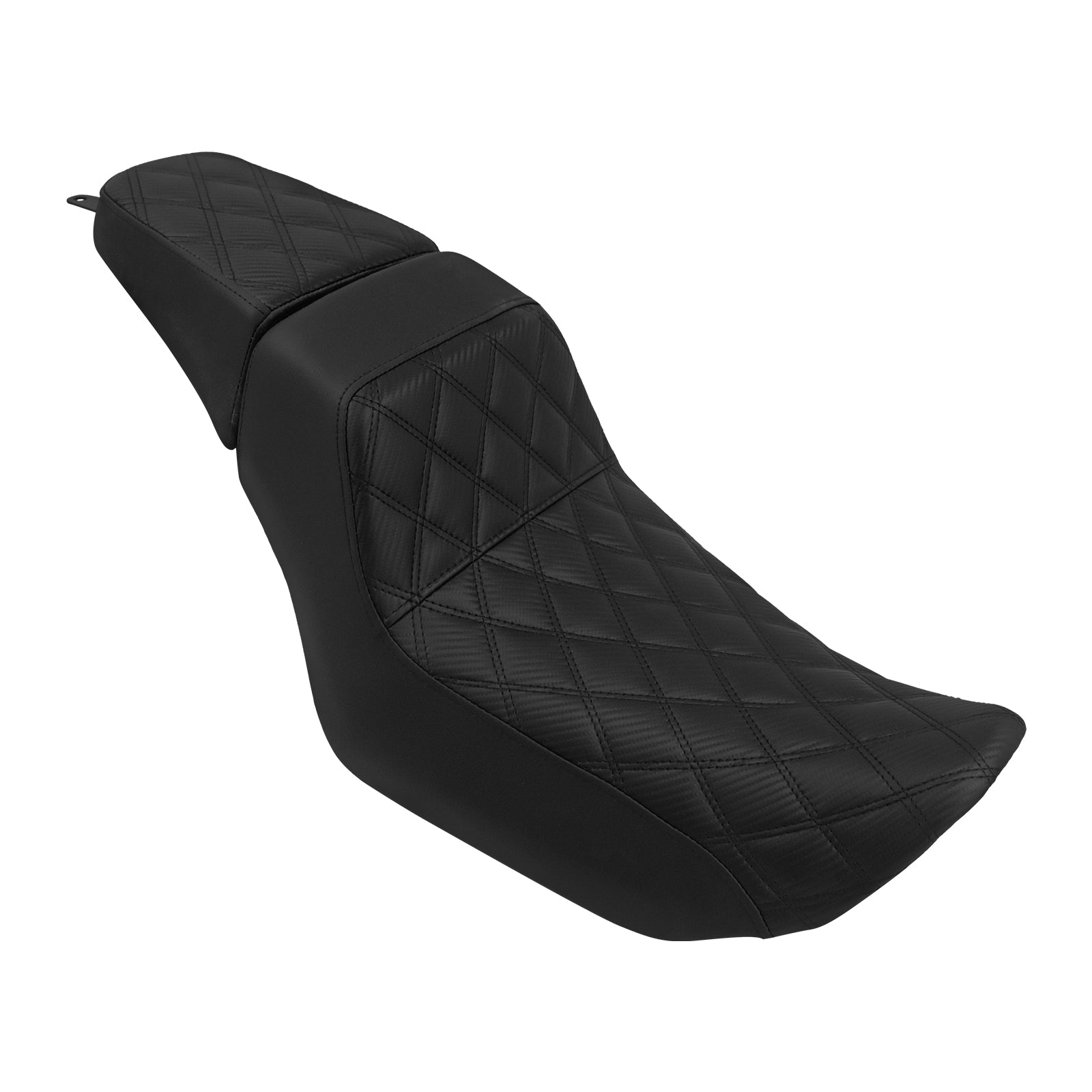 CB015202 mactions Rider Passenger Two Up Seat For Harley Nightster RH975 Special - black stitching