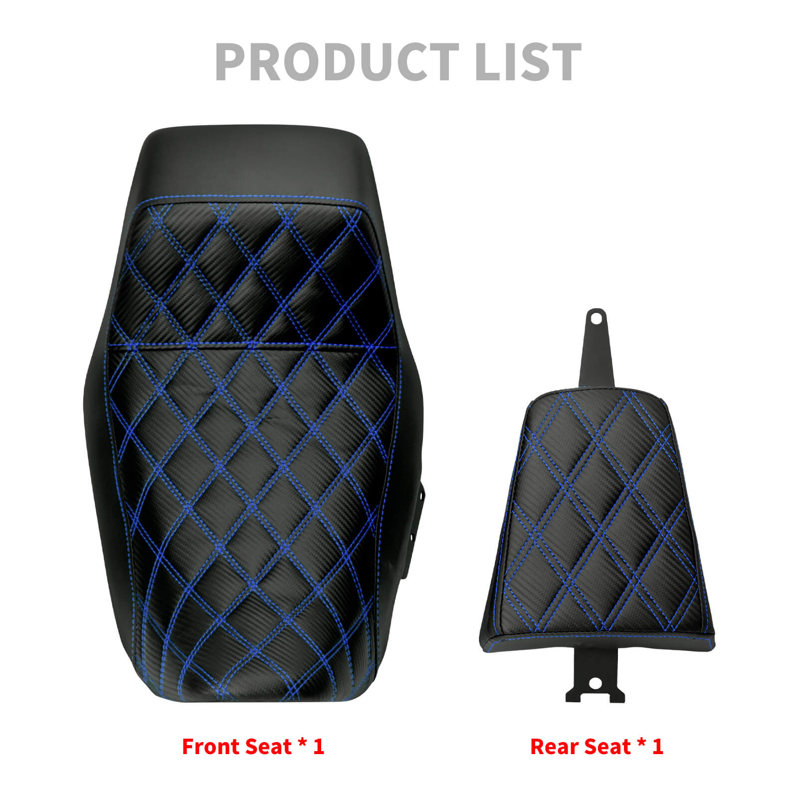 CB015204 mactions Rider Passenger Two Up Seat For Harley Nightster - product list