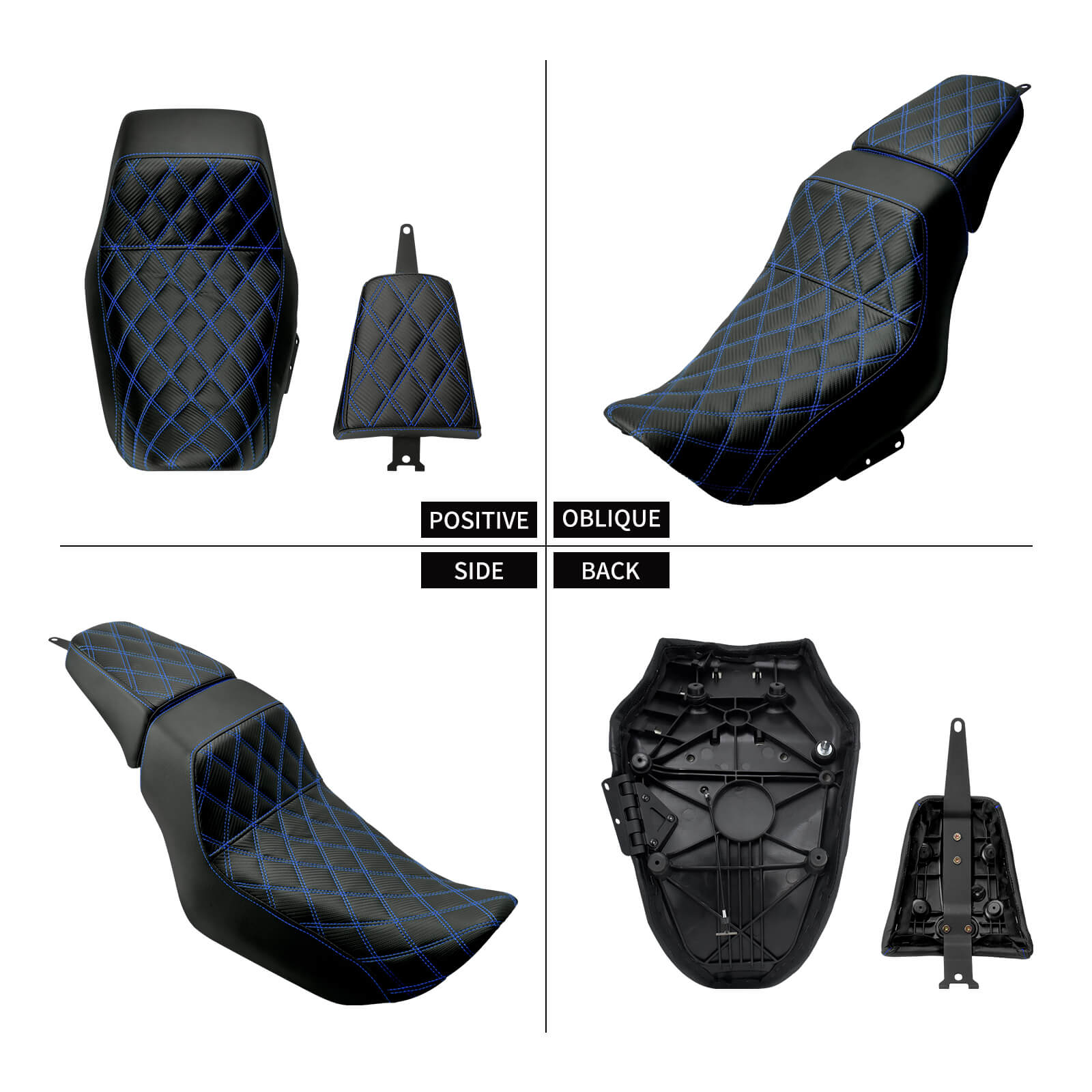 CB015204 mactions Rider Passenger Two Up Seat For Harley Nightster 2024