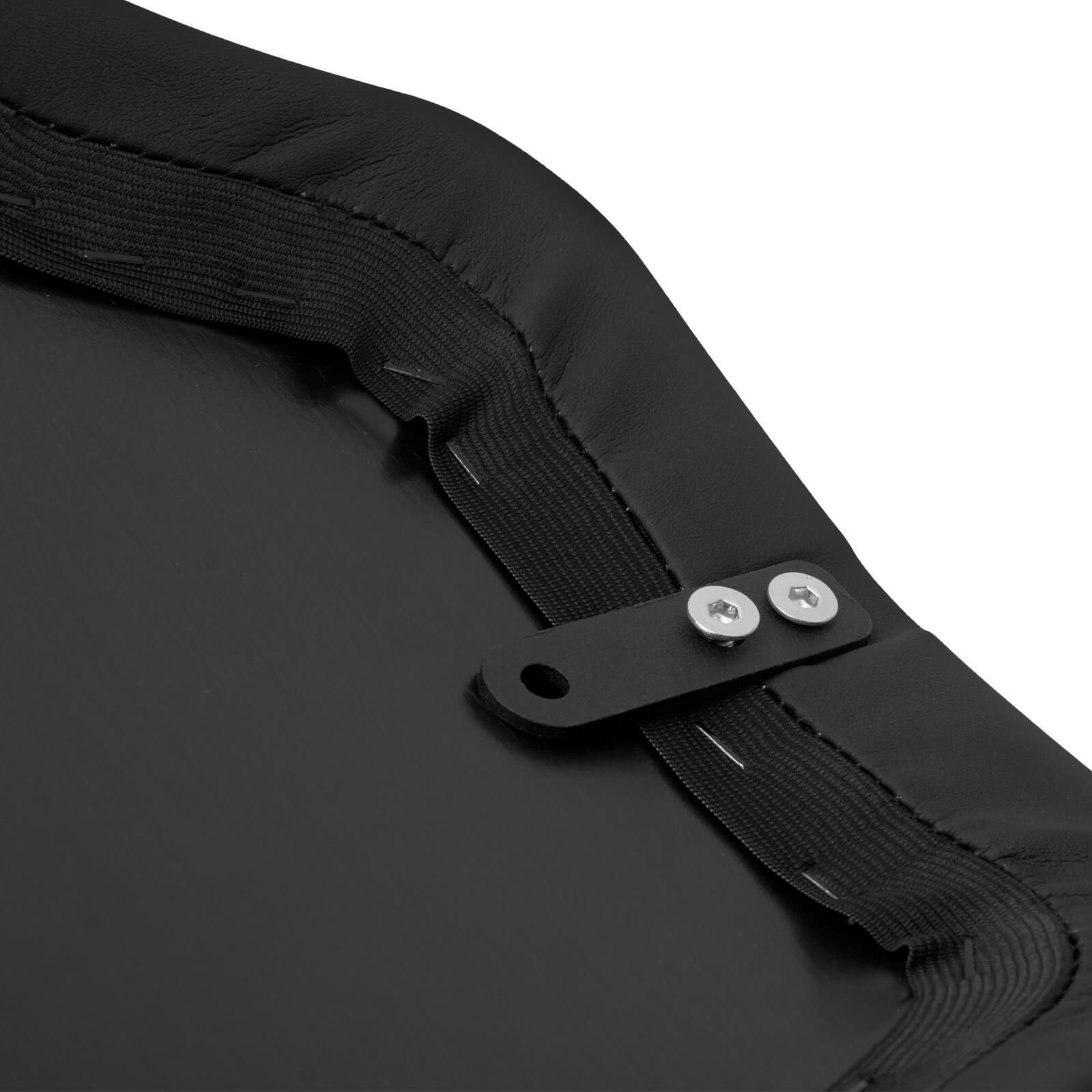 CB015502 mactions Red stitching Diamond Solo Seat For Harley Softail rocker c details