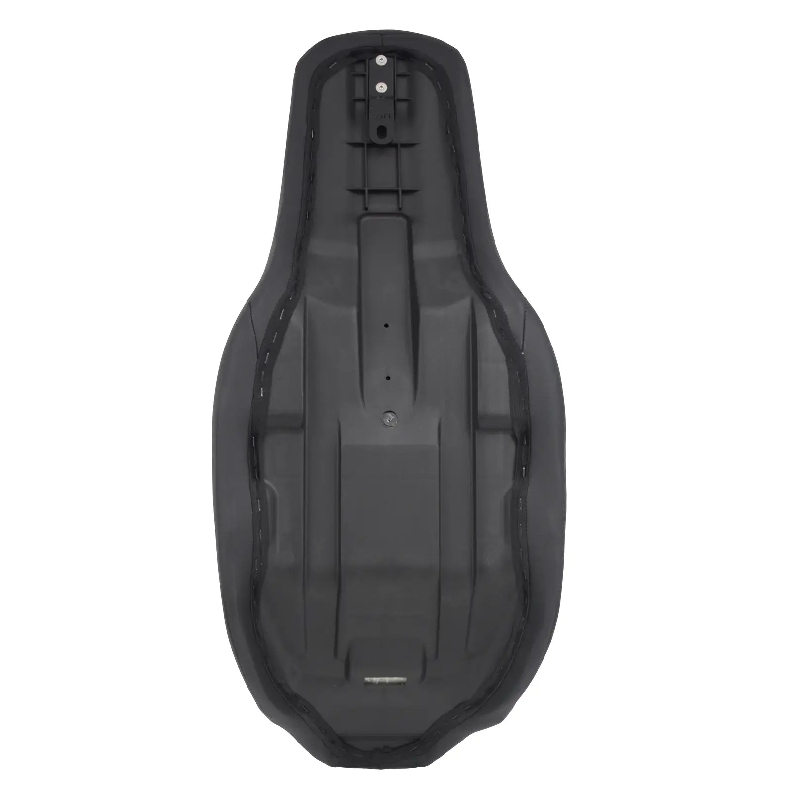 CB015602 mactions rider passenger seat for harley oranger stitching backside