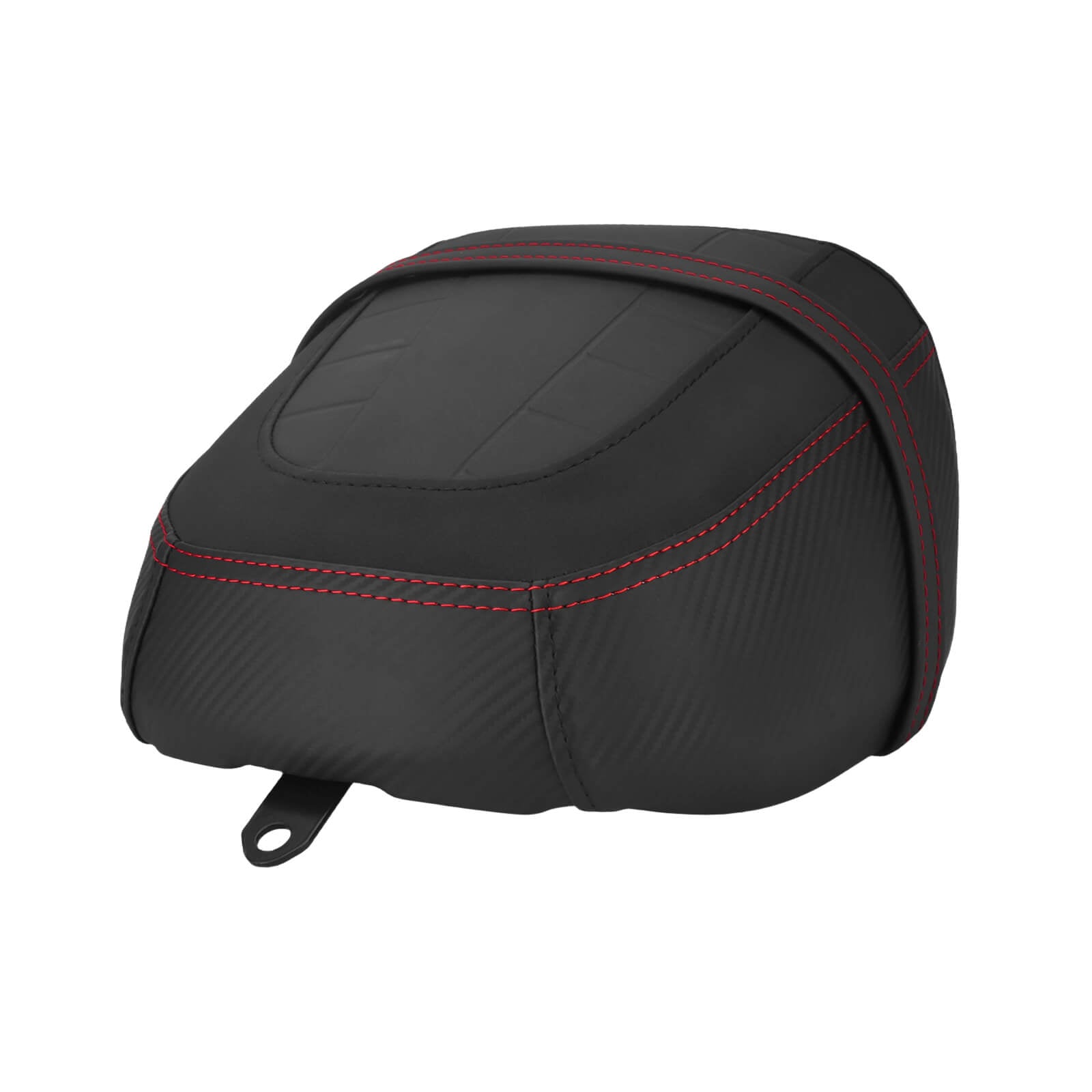 CB016501 mactions Sport Passenger Pillion Red Stitch