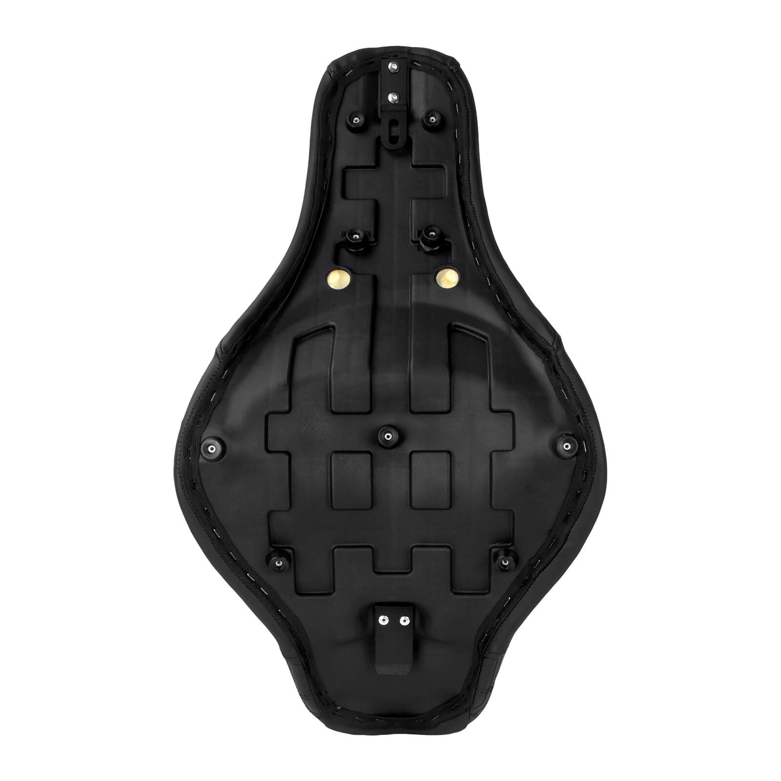 CB016901 mactions Performance Step-Up Seat Lattice Stitch Fit '18-'25 Fat Boy & '23-'25 Breakout - backside