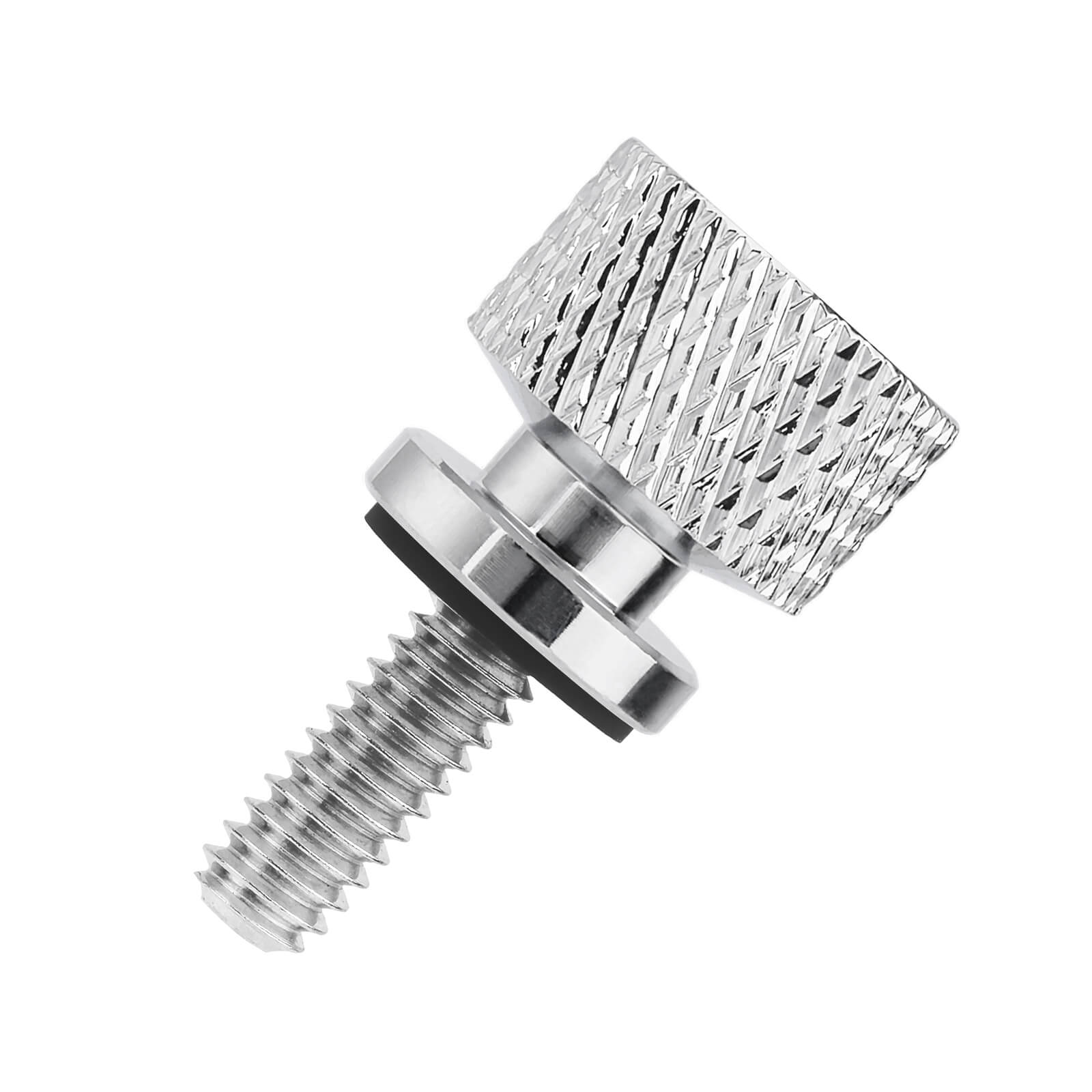 CB017202 Rear Seat Bolt Screw Polished For Harley Touring