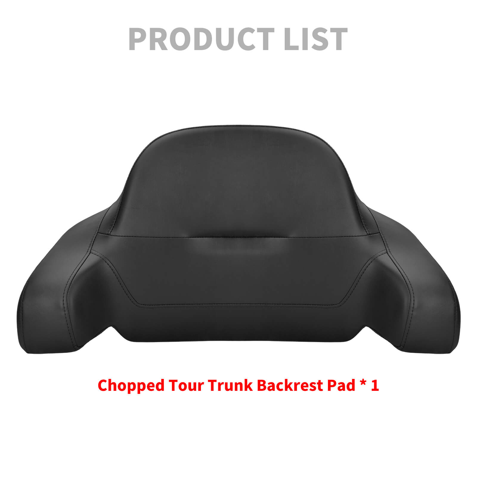CB017501 Mactions Tour Pak Backrest Pad for Harley Touring Product List