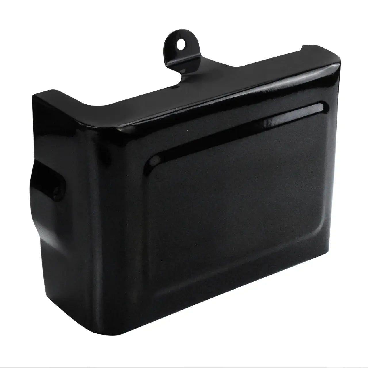 CR0022702 Motorcycle Battery Cover Gloss Black For Harley Dyna