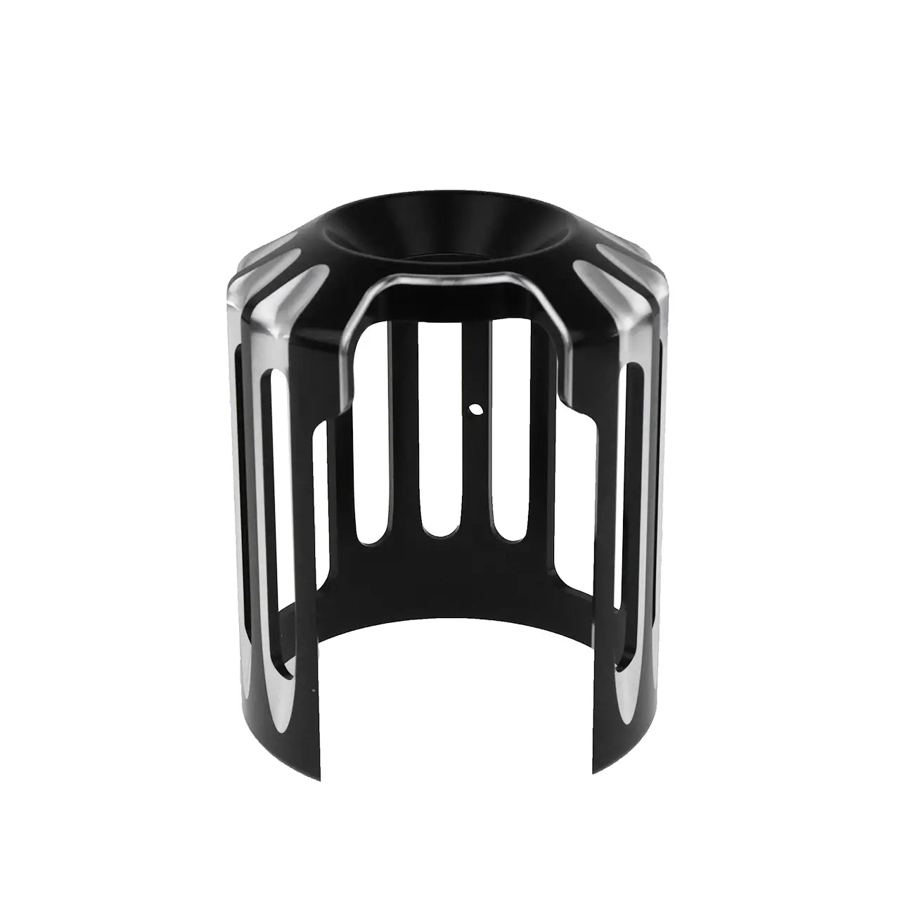 Motorcycle Black CNC Aluminum Cut Oil Filter Cover Fit For Touring Softail Dyna | Mactions