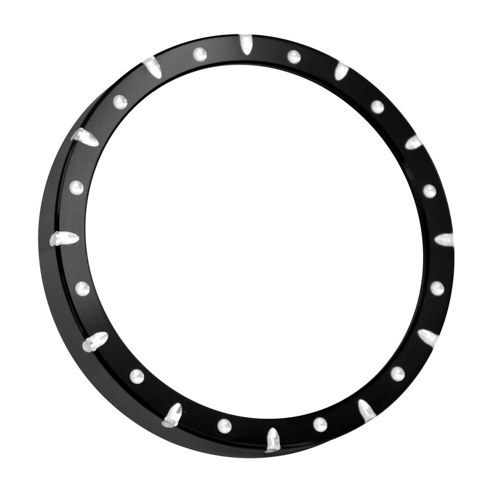 CR009405 mactions Billet Bagger Gauge Speedometer Trim Bezel for Harley sportster