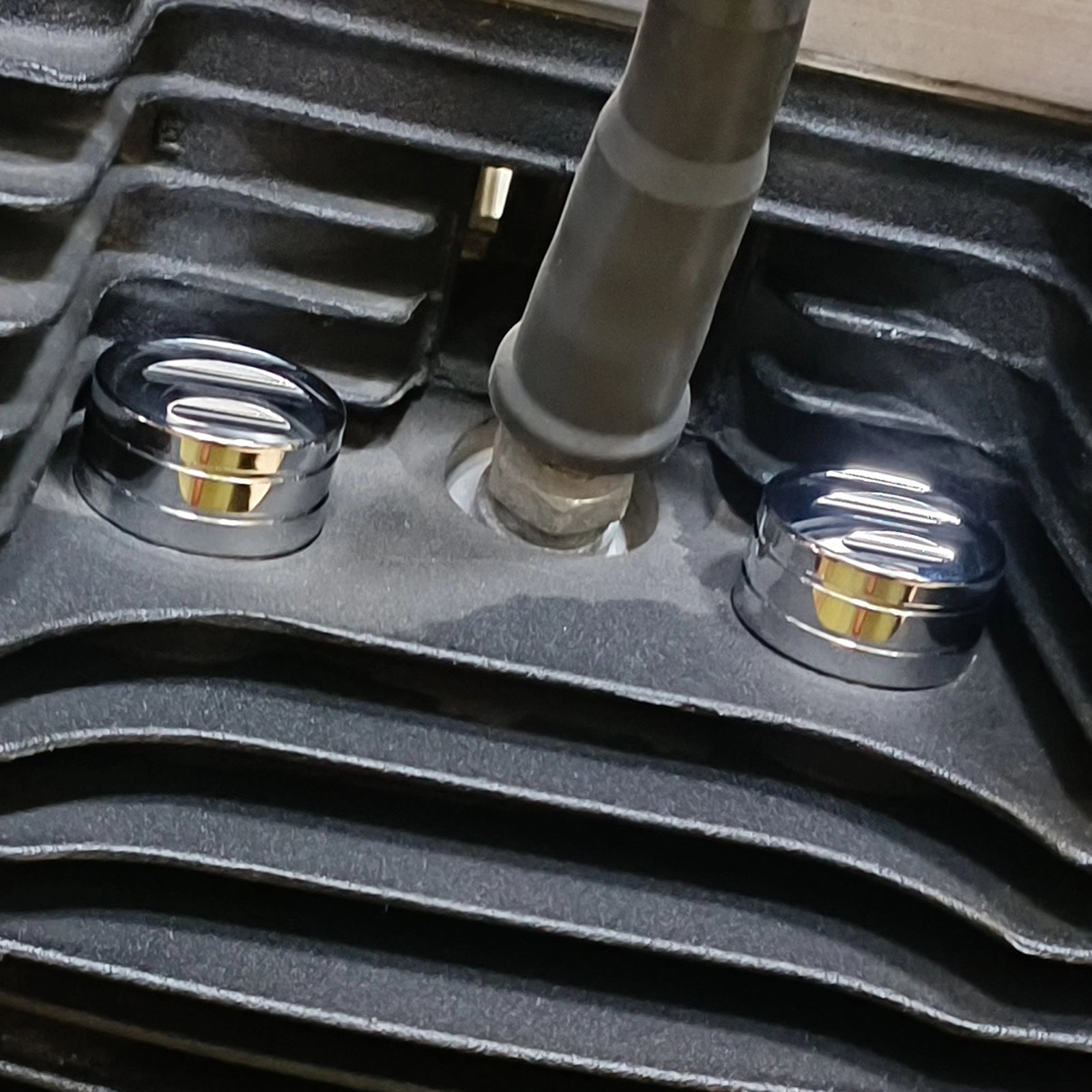 Spark Plug Cover Head Bolt Fit Harley Touring Softail Dyna Sportster | Mactions