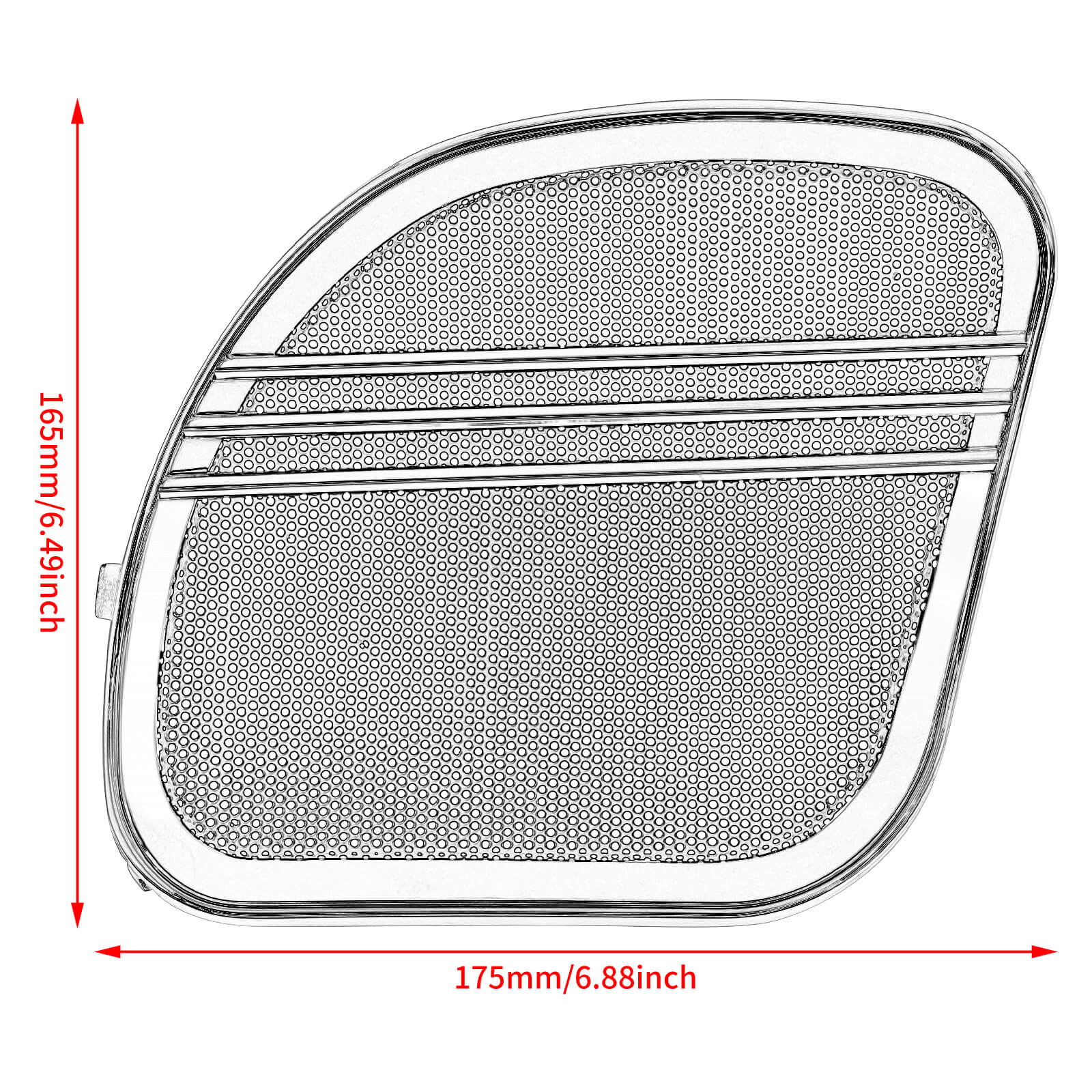 CR01280-mactions-tri-line-speaker-grill-horn-cover-size