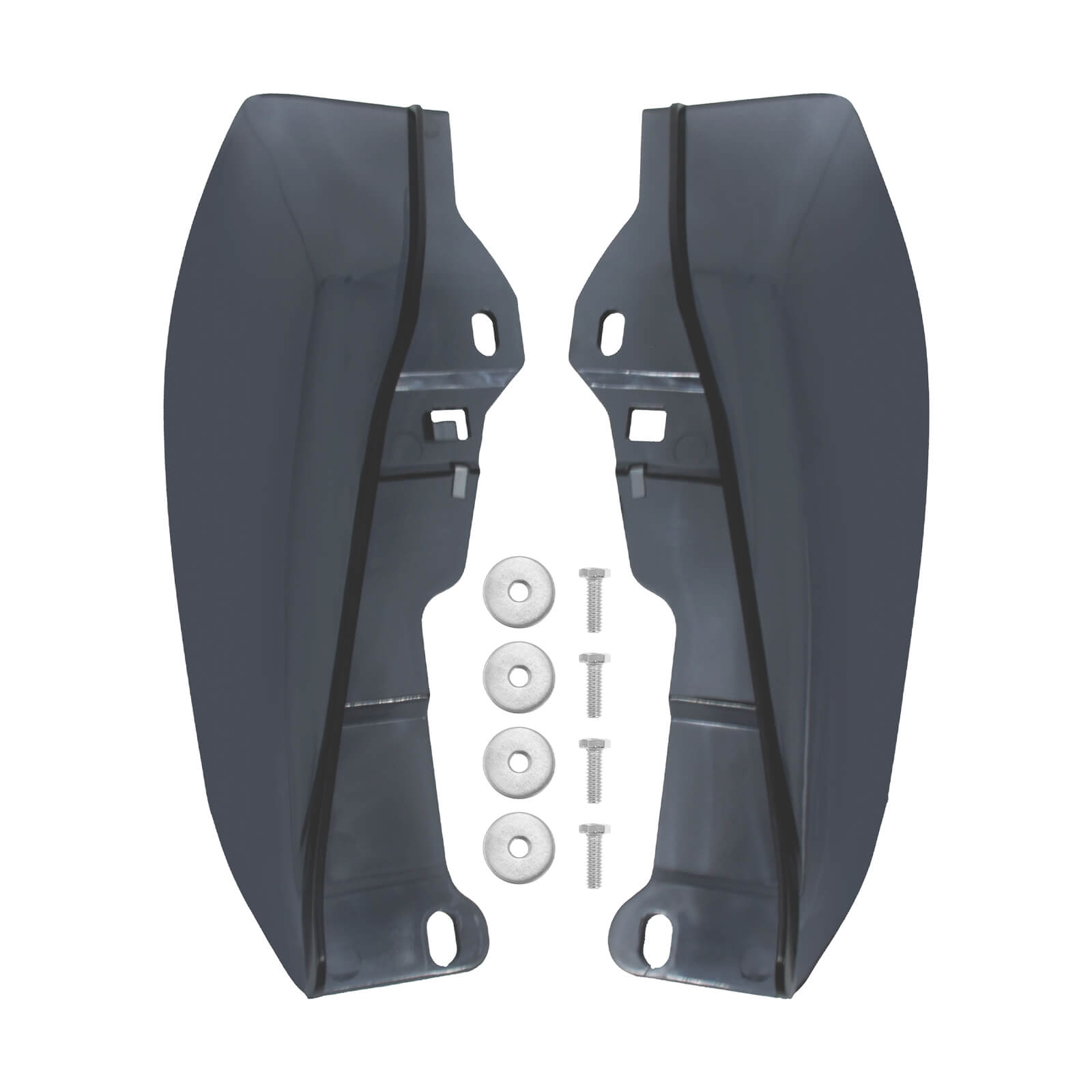 Mid Frame Heat Shield Air Deflectors for Harley Touring '09-'16 | Mactions