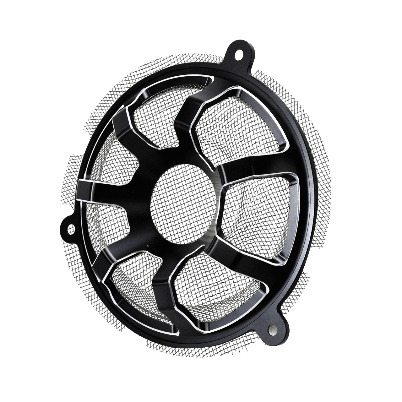 Contrast Cut Front Speaker Grill Mesh Cover Fit Harley Touring CVO '14-'23