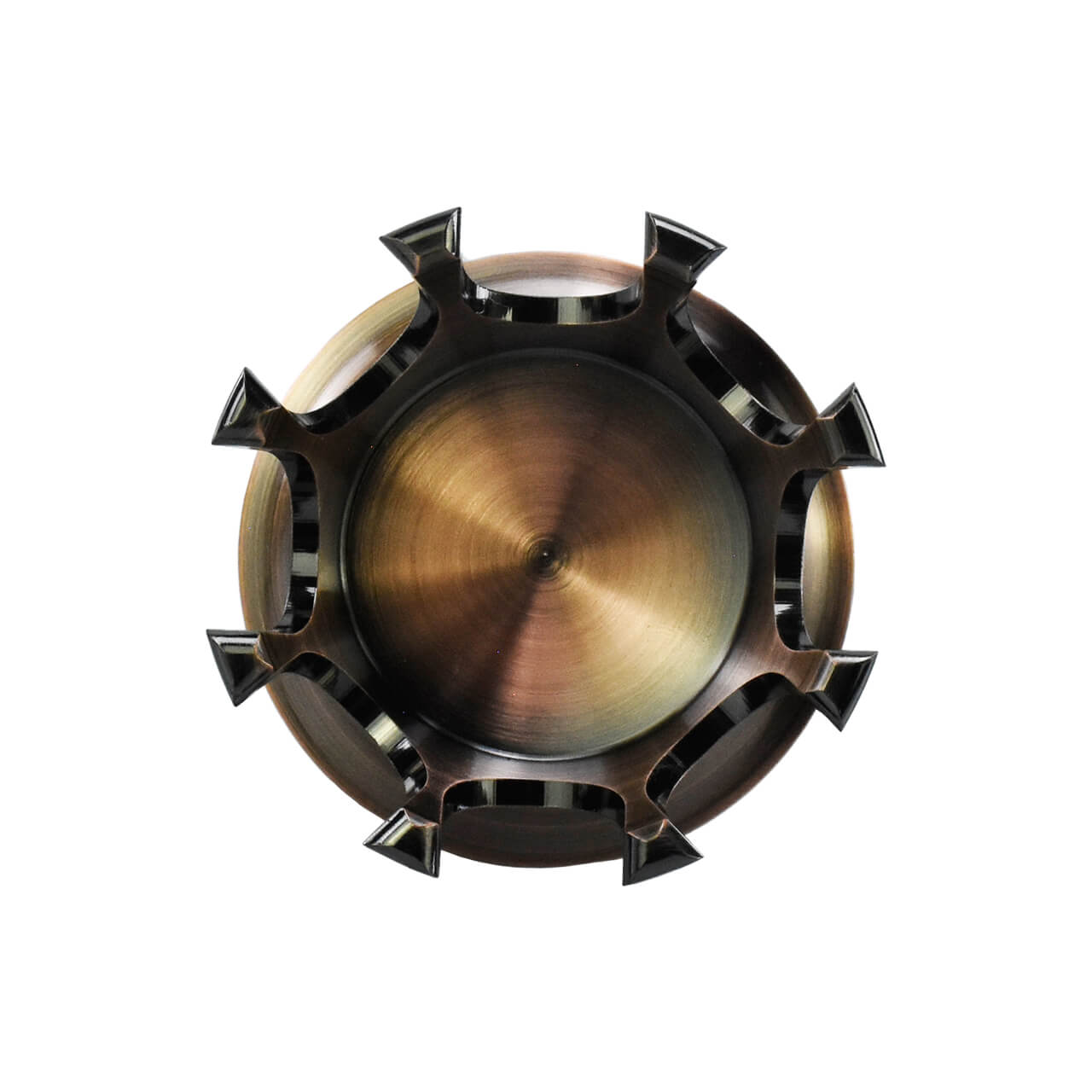 King Crown Gas Cap Fuel Tank Right-hand Thread Billet Aluminum Fit Harley | Mactions