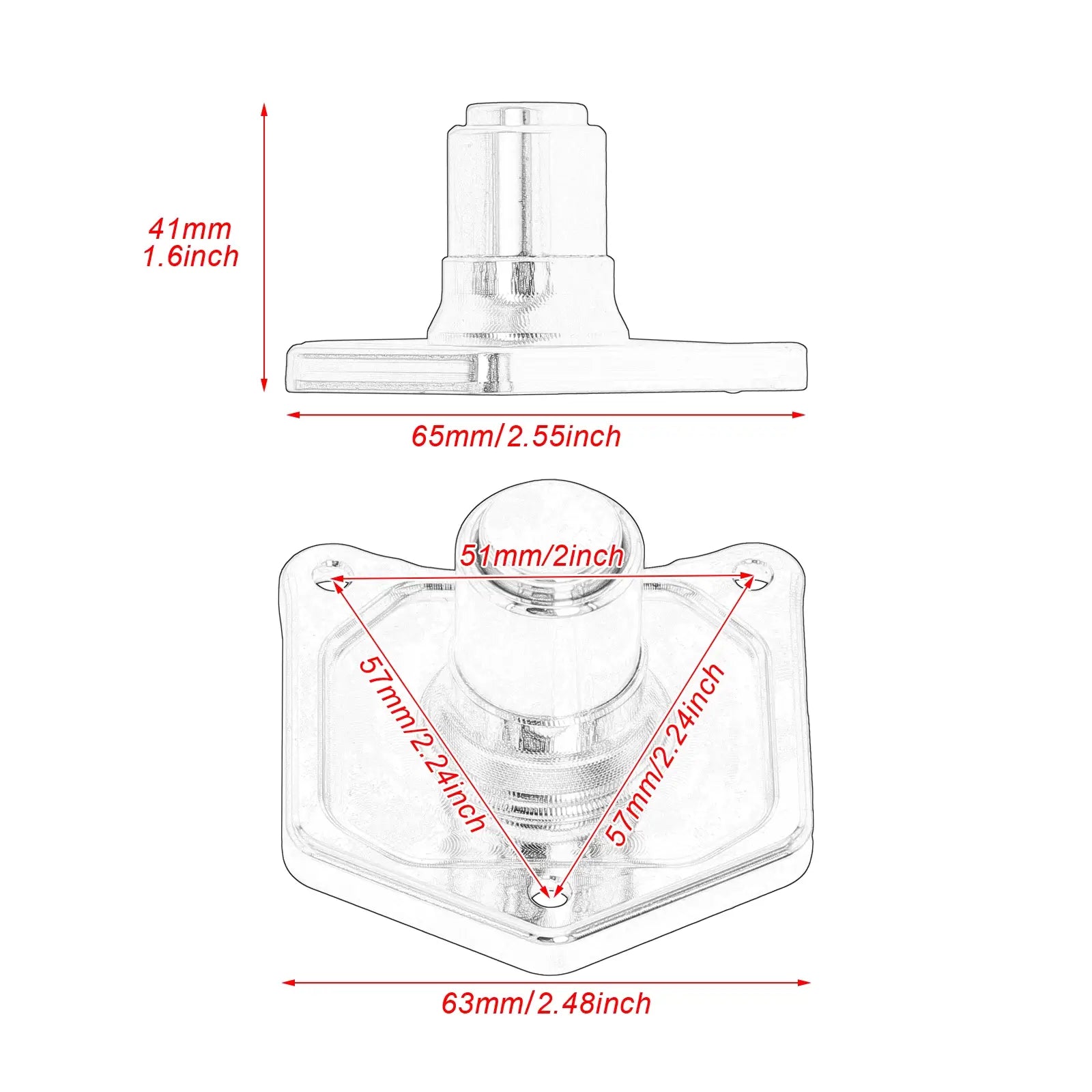 CNC Solenoid Cover Push Button Starter For Harley Twin Cam 1999-2017 | Mactions