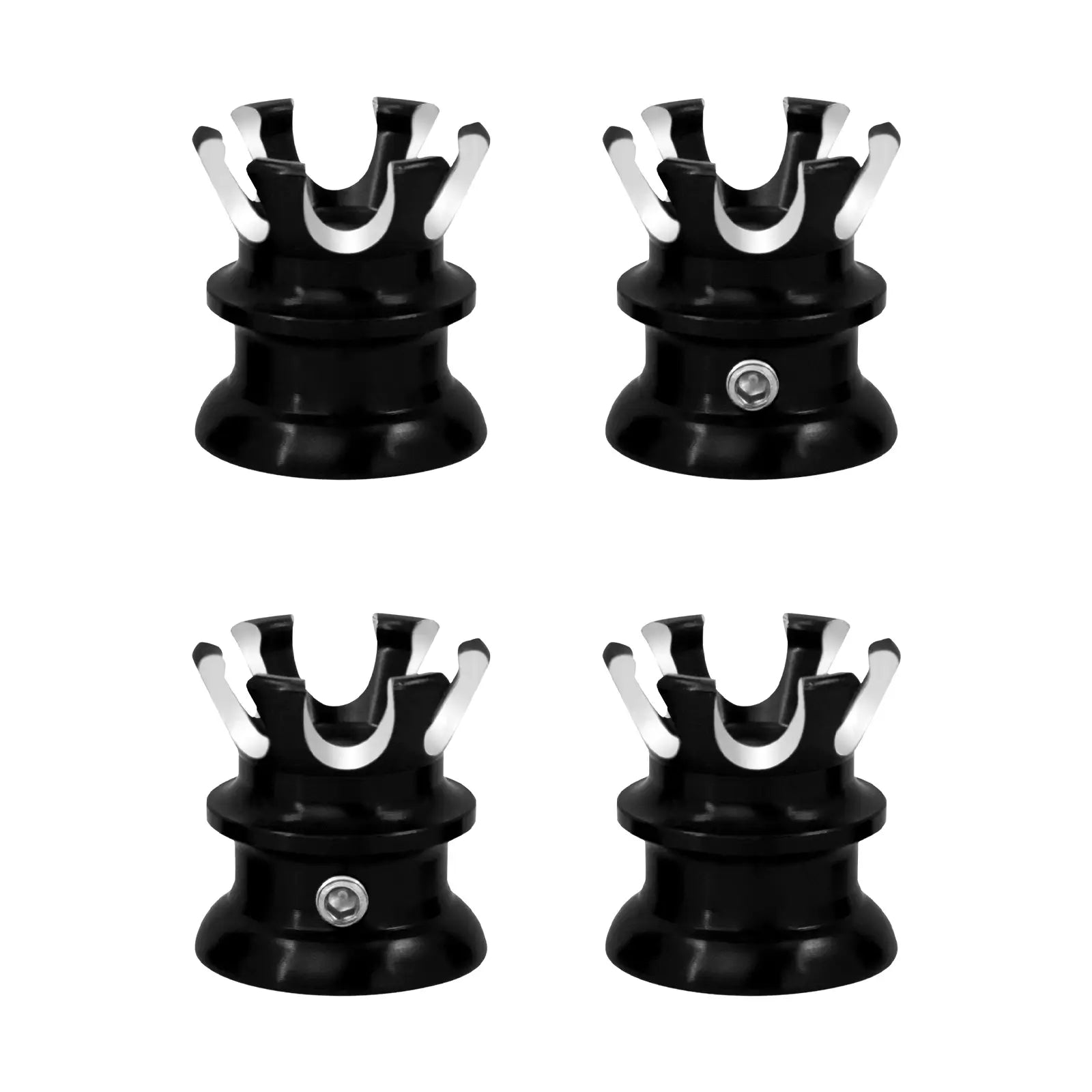 Spark Plug Bolt Cover Screws Nut Caps for Harley Sportster XL 883 Softail Dyna Twin Cam Evo